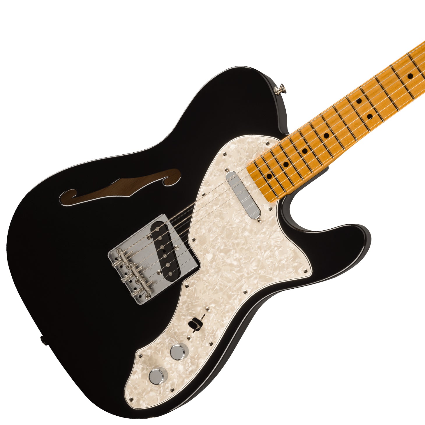 Fender Vintera II '60s Telecaster Thinline (Maple Fingerboard, Black)