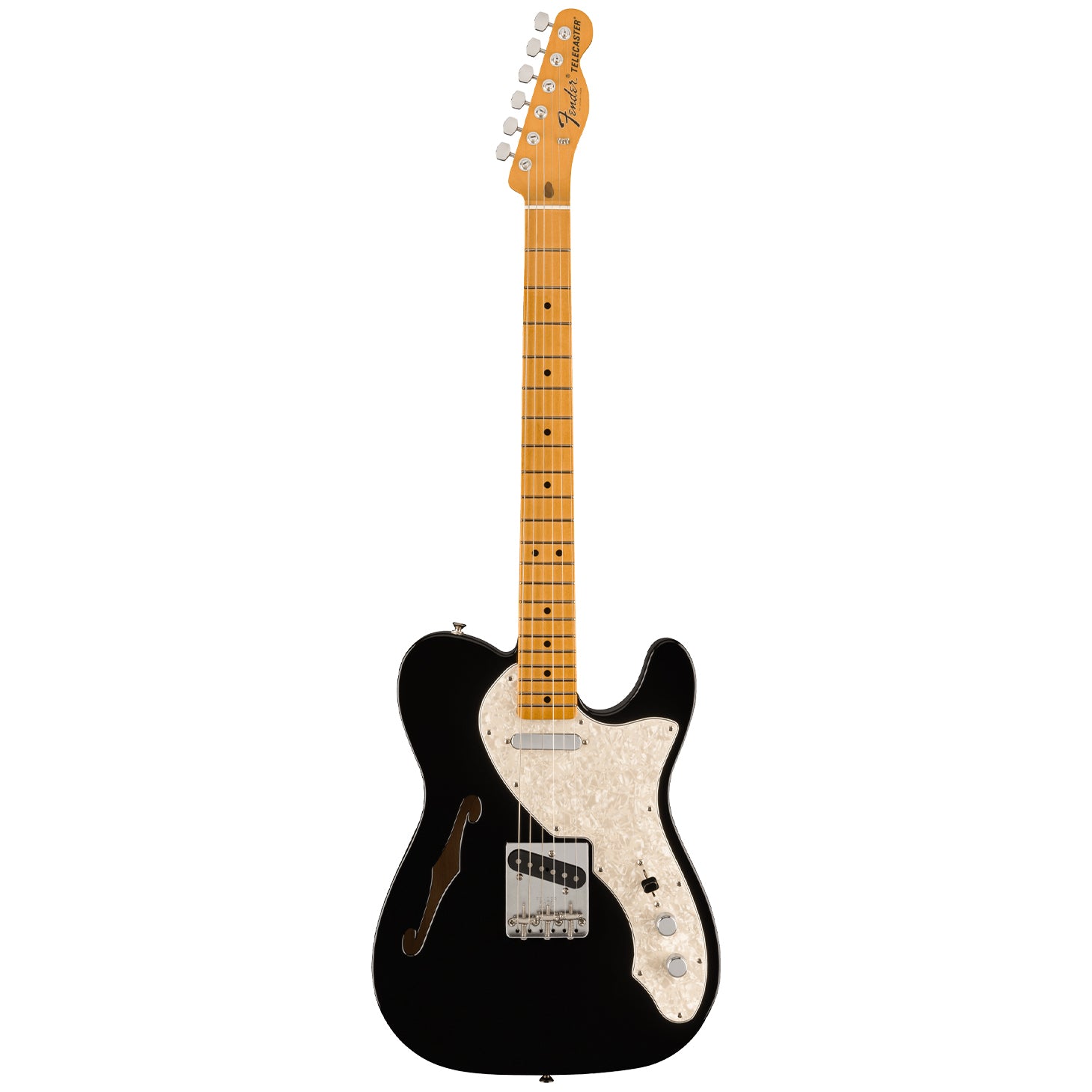 Fender Vintera II '60s Telecaster Thinline (Maple Fingerboard, Black)