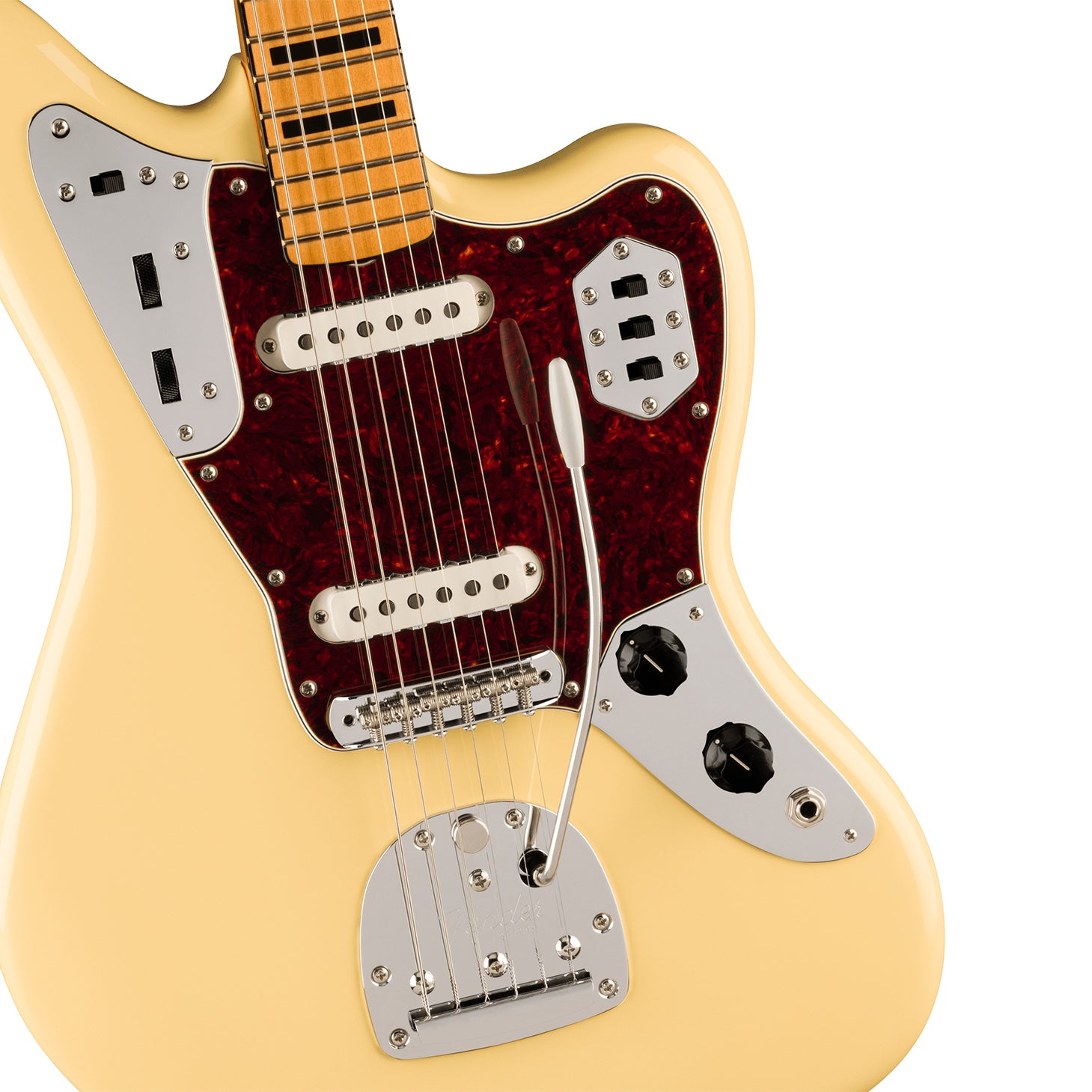 Fender Vintera II '70s Jaguar (Maple Fingerboard, Vintage White)