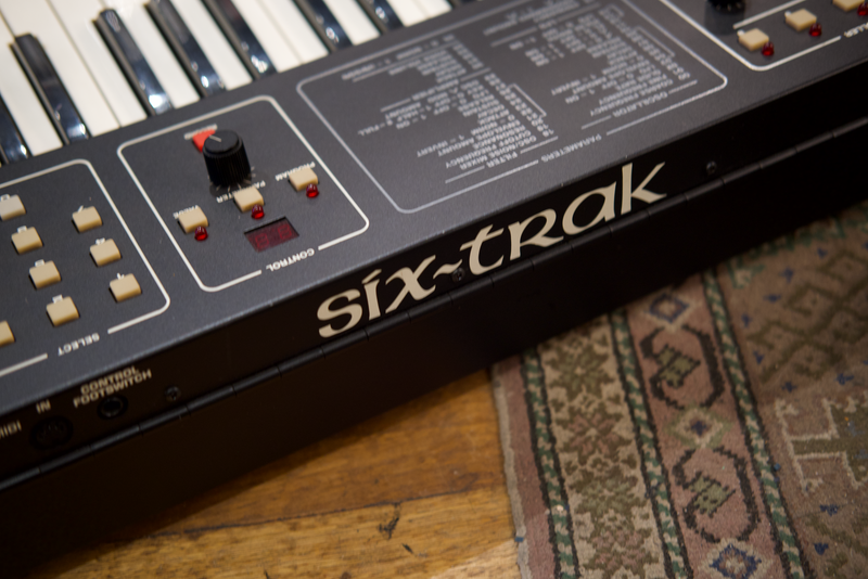 c1984 Sequential Circuits Six Trak Polyphonic Analog Synthesiser (USA, 100V)