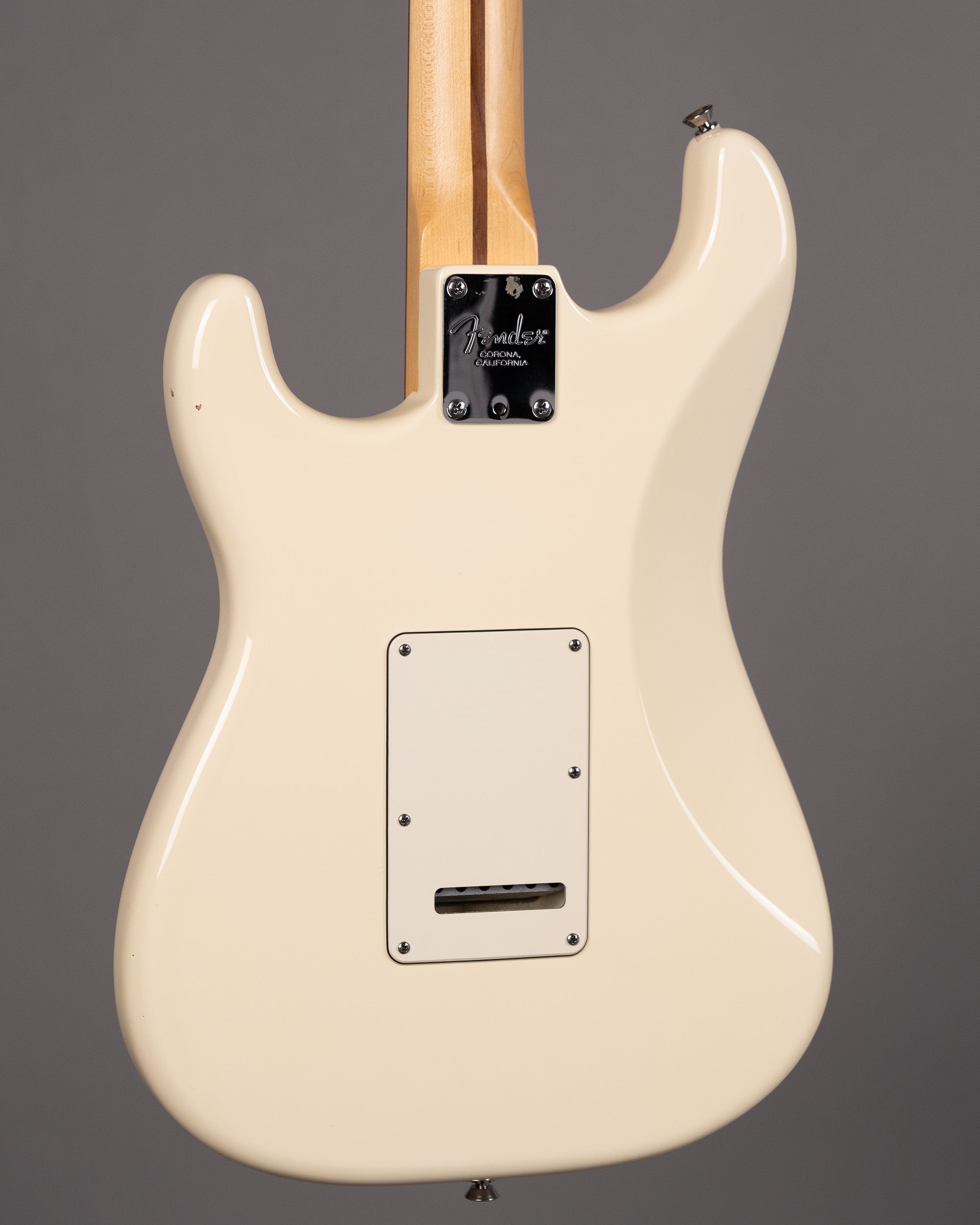 2010 Fender Stratocaster (USA, Vintage White, OHSC)