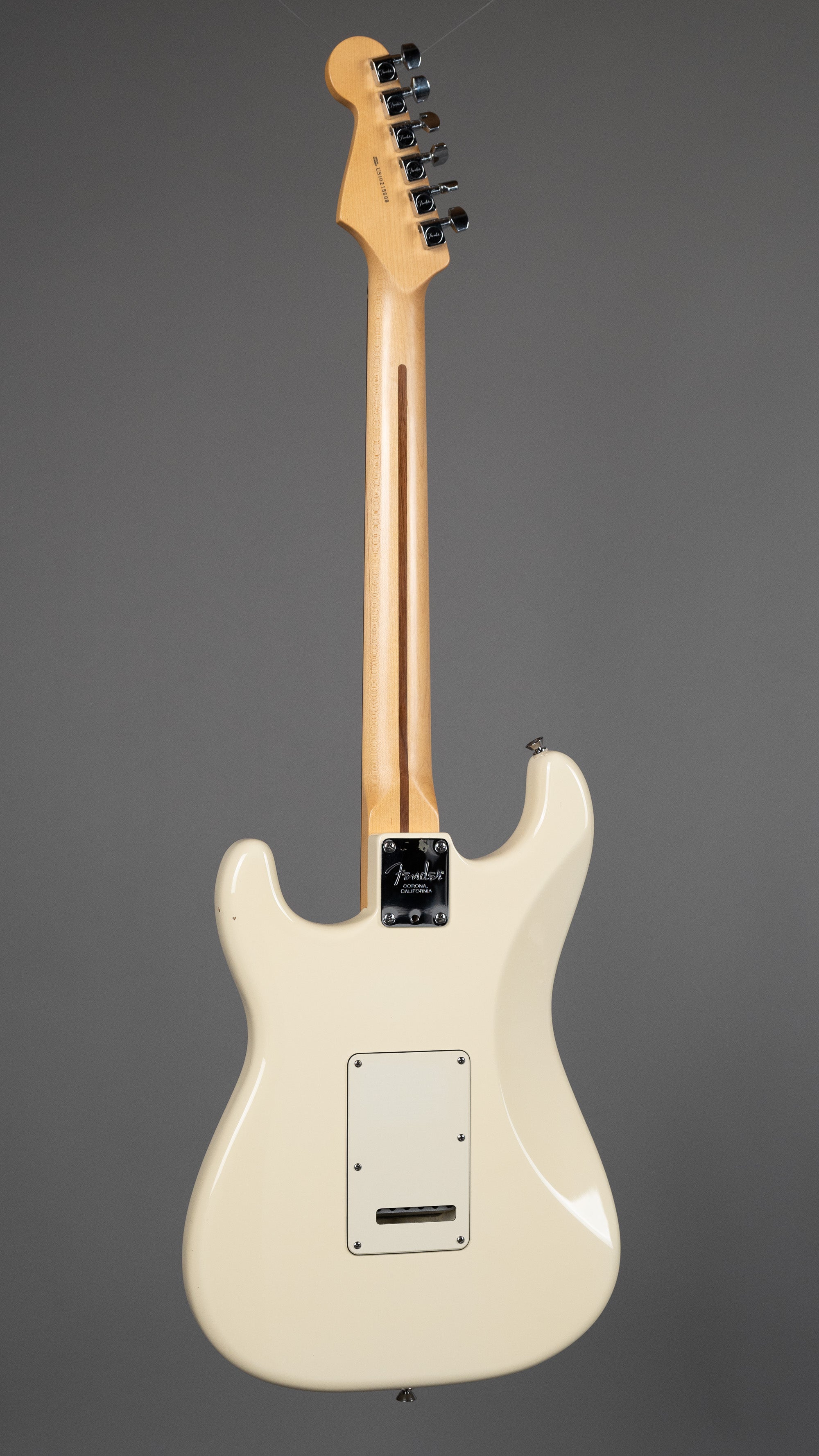 2010 Fender Stratocaster (USA, Vintage White, OHSC)