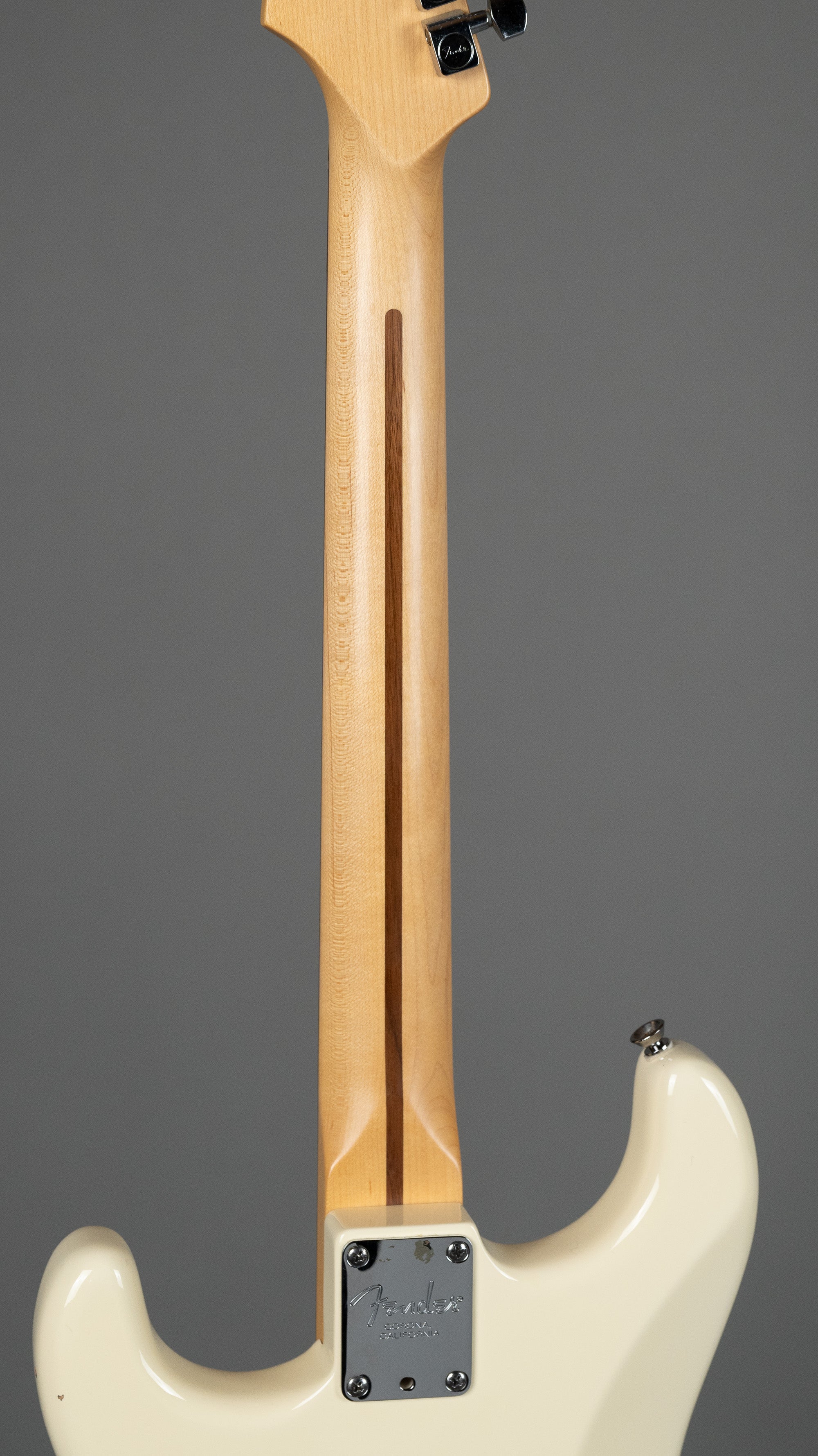 2010 Fender Stratocaster (USA, Vintage White, OHSC)