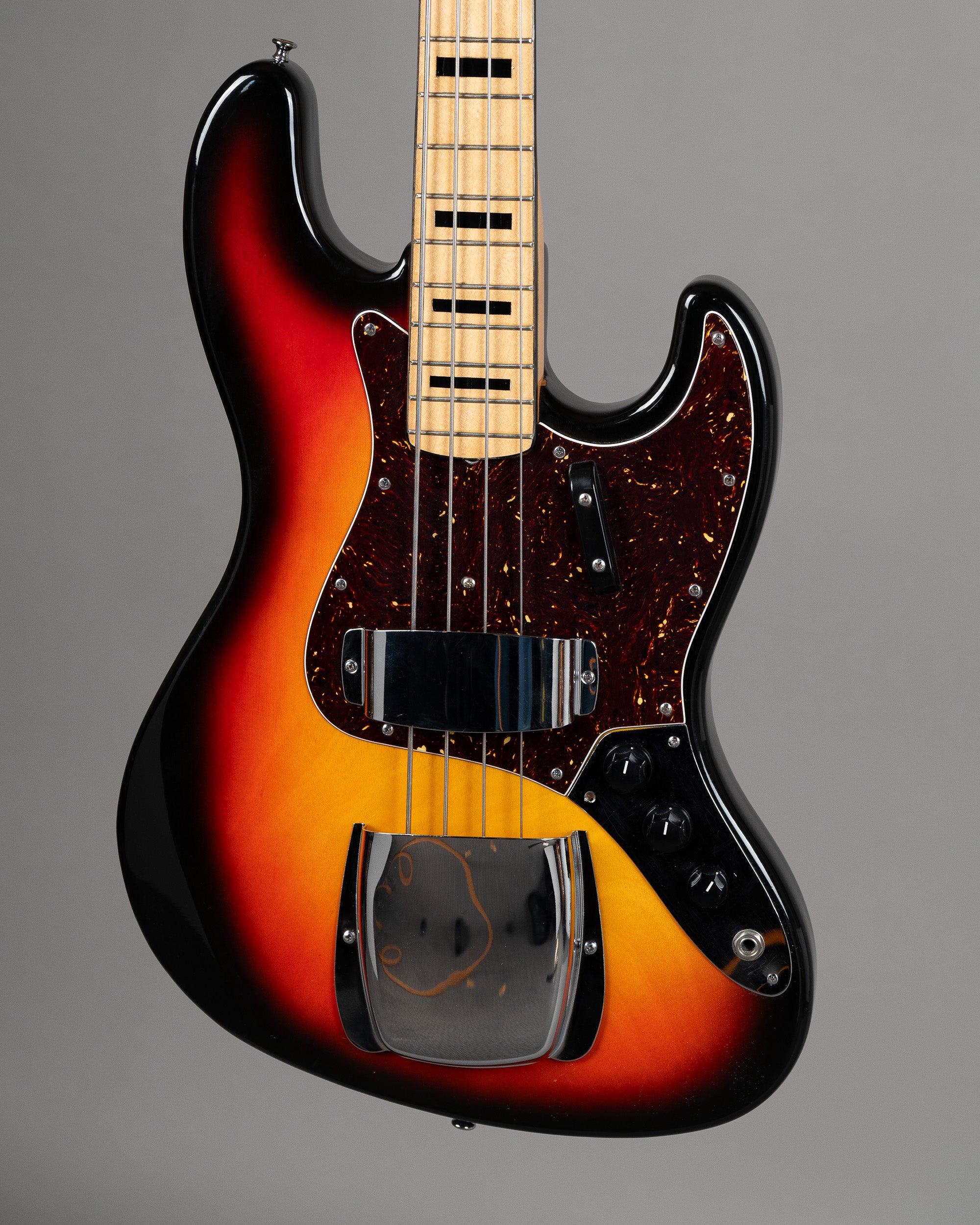 c1970s Fresher Personal Bass 'Jazz Bass' (Japan, Sunburst. Gig Bag)