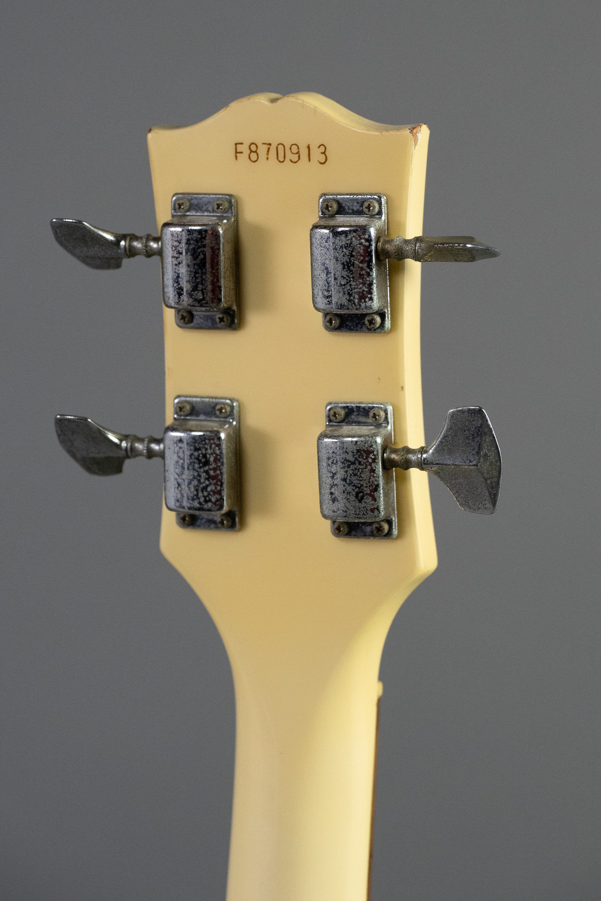 1987 Greco EB-3 SG Bass (Japan, White)