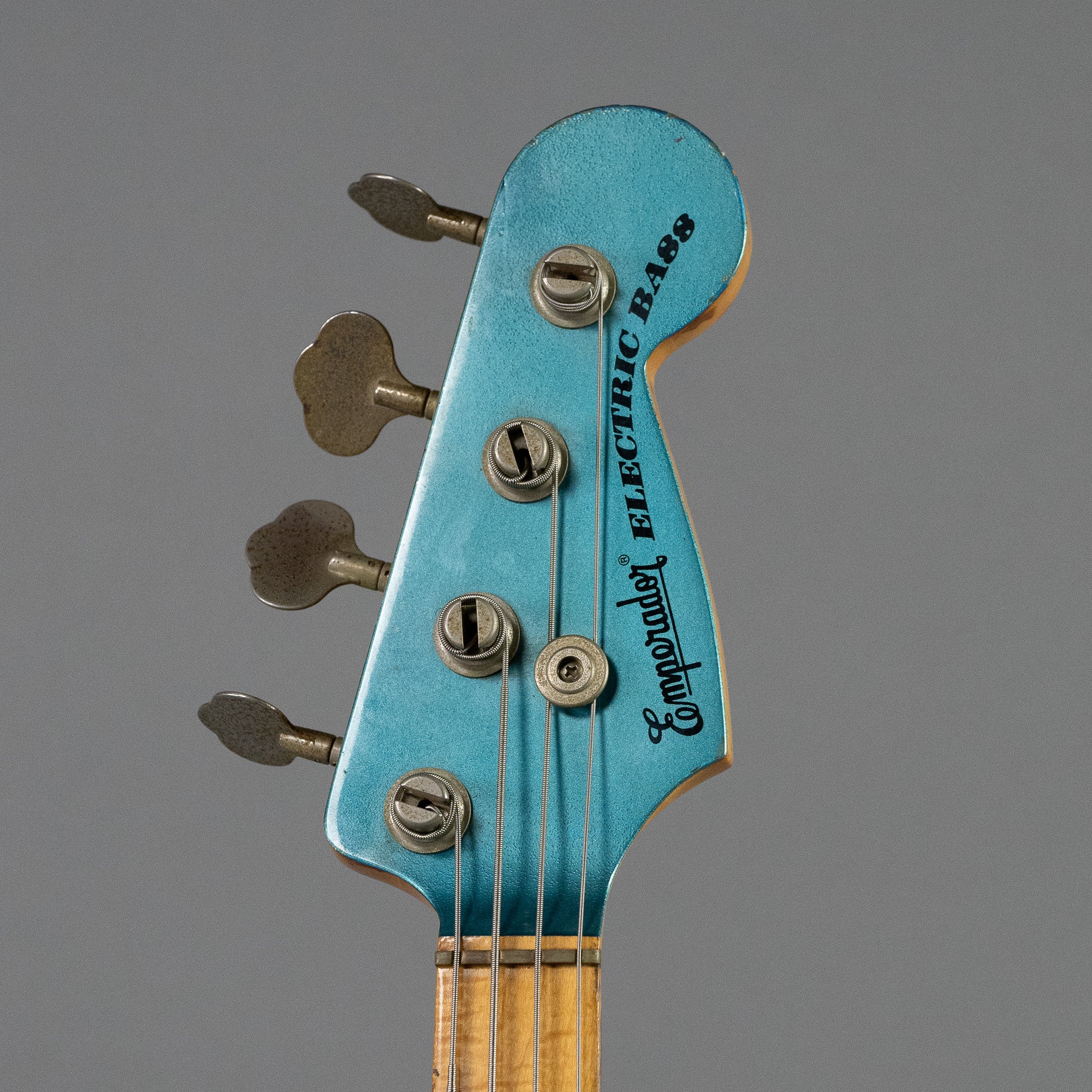 c1977 Emperador Electric Bass (Japan, Ocean Turquoise, Gig Bag)