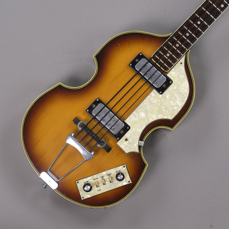 c1975 Greco Violin Bass (Japan, Sunburst)