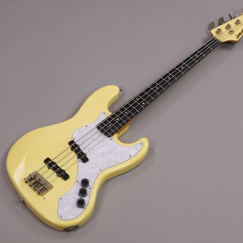 c2000s Moon JJ-4 'Jazz Bass' (Japan, Olympic White)