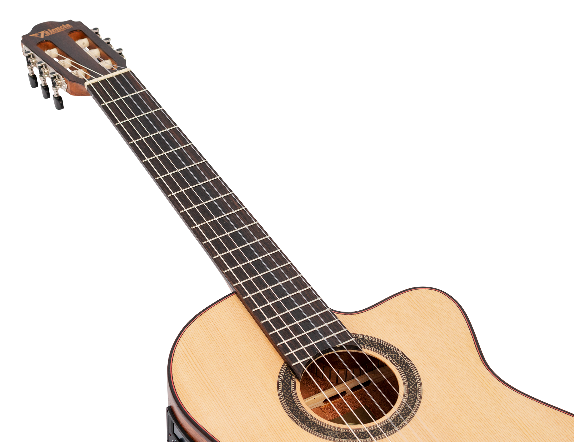 Valencia VC704CE 4/4 Electric/Acoustic Classical Guitar