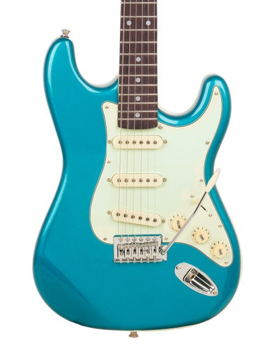 SX VES34LPB 3/4 Size Vintage Style Electric Guitar (Lake Placid Blue)