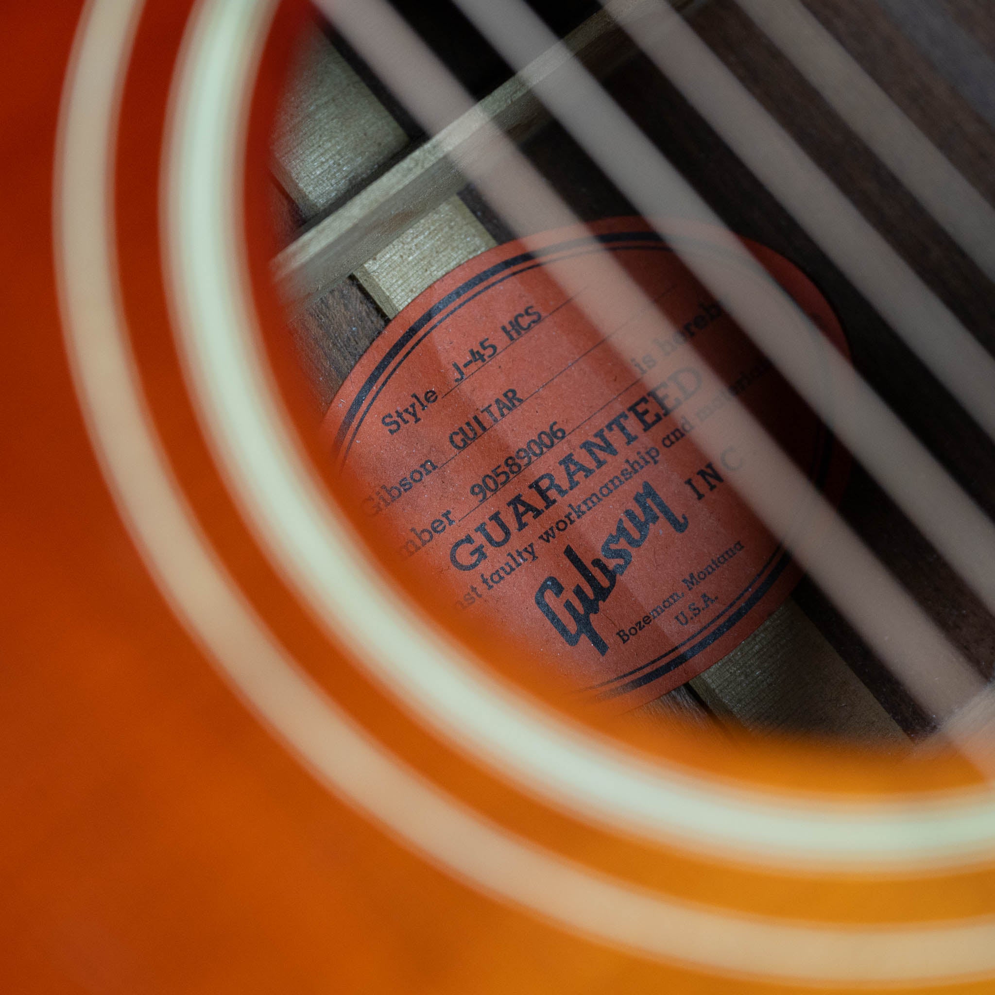 1999 Gibson J-45 (USA, Heritage Cherry Sunburst, Pickup, HSC)