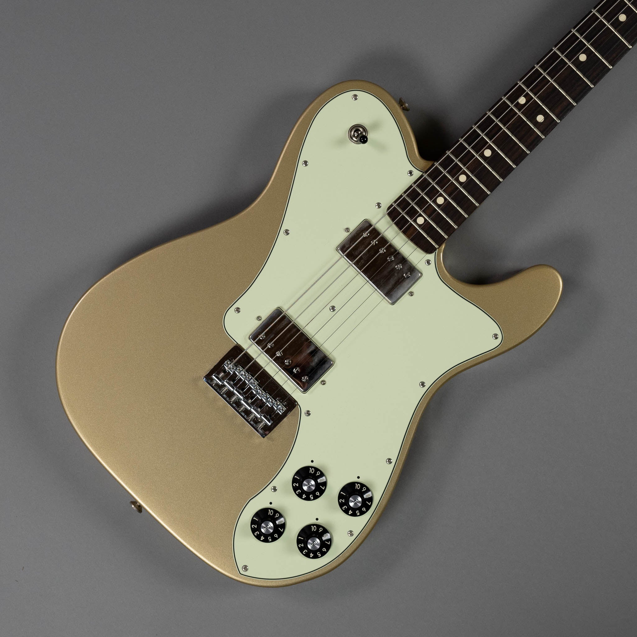 2022 Fender Chris Shiflett Telecaster (Mexico, Shoreline Gold, OHSC)