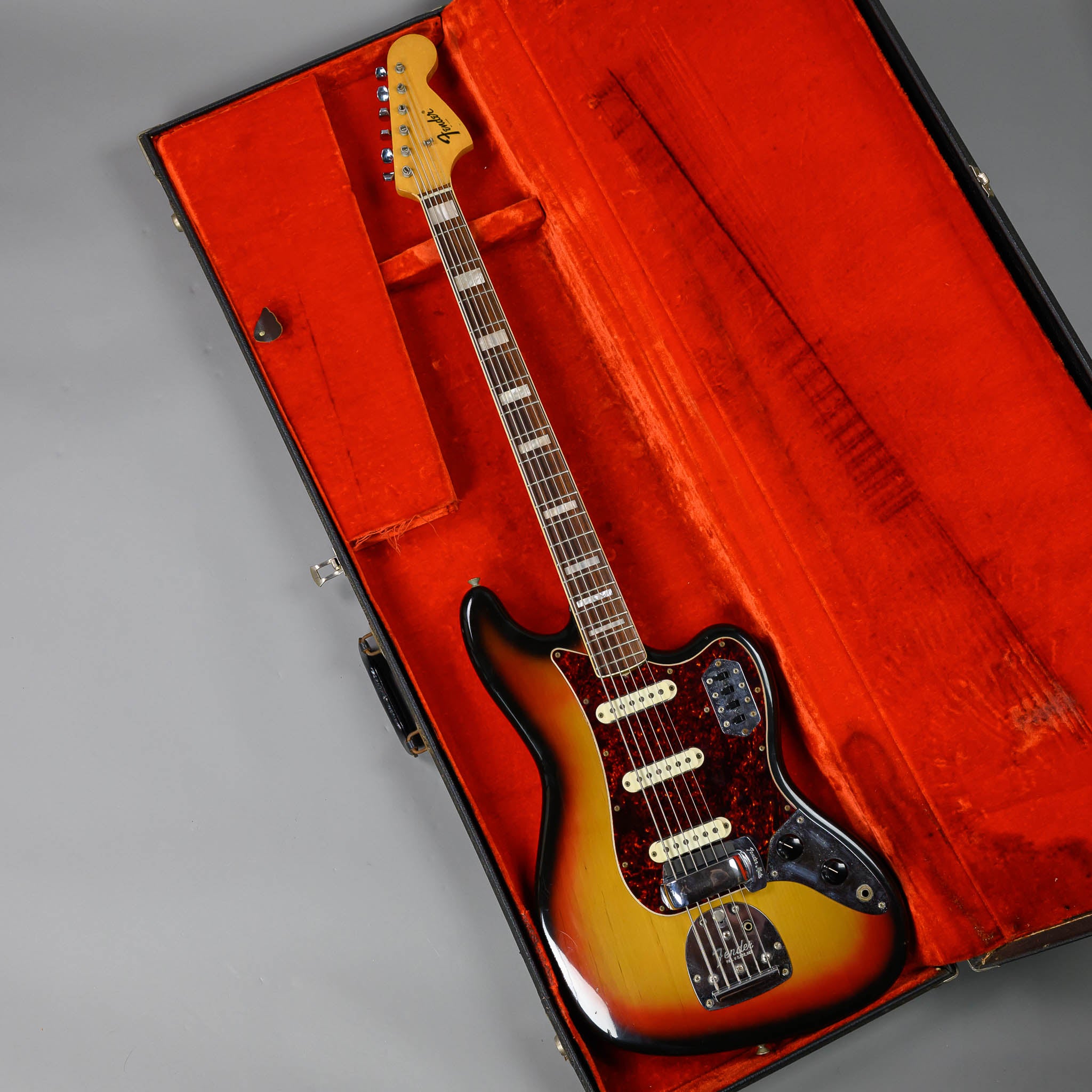 1975 Fender Bass VI (USA, Sunburst, OHSC)