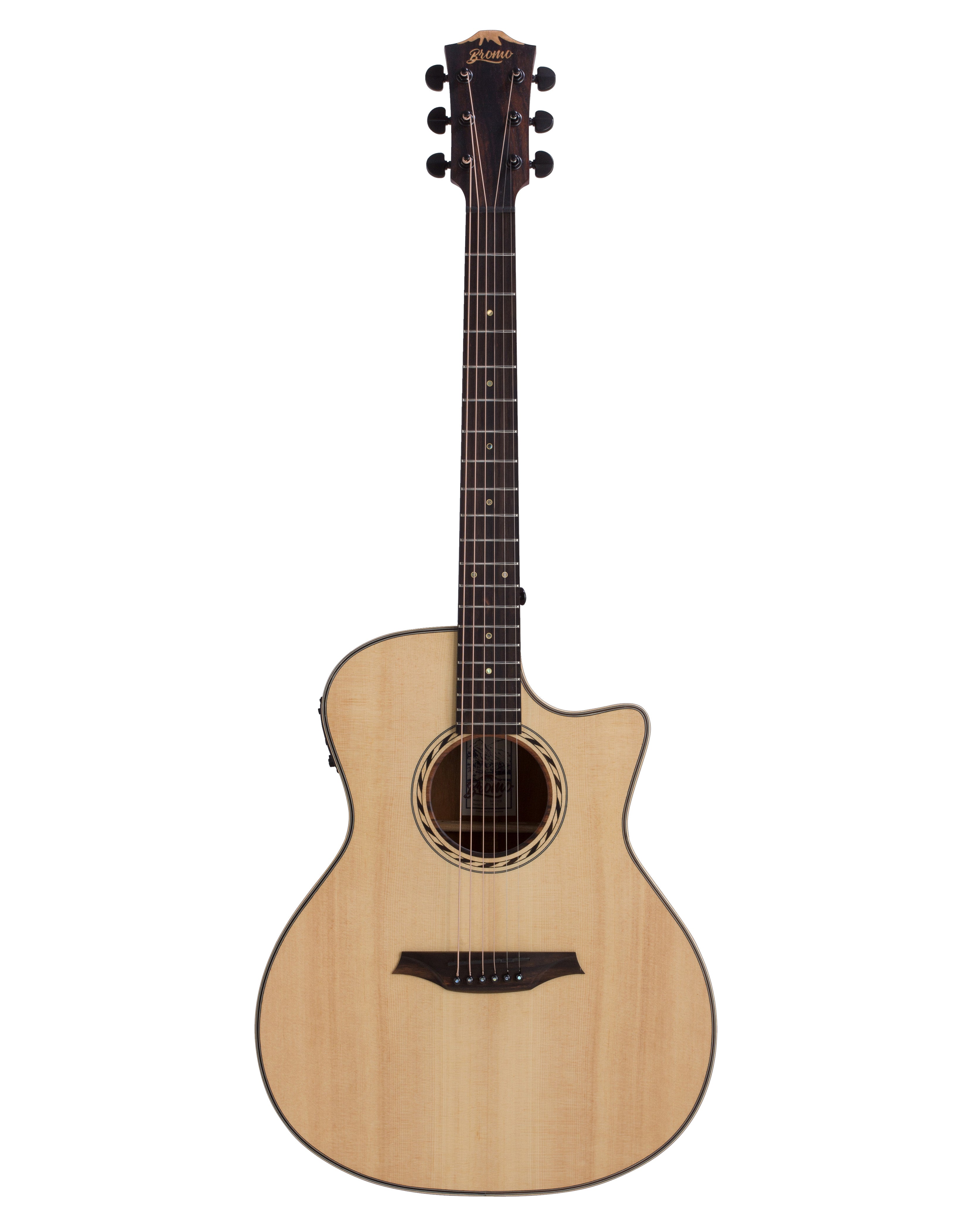Bromo Grand Auditorium Semi Acoustic Guitar (BAT2CE)