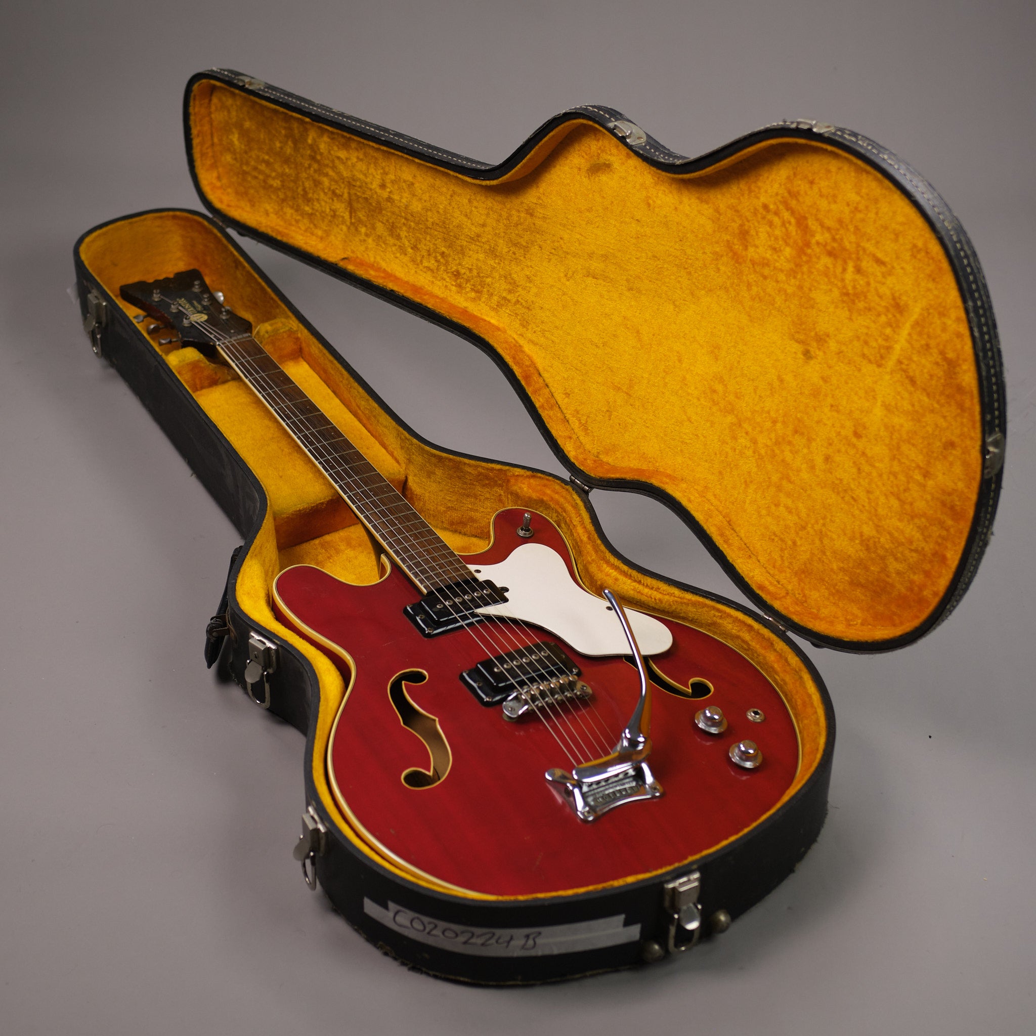 1968 Mosrite Celebrity lI (USA, Red, OHSC)