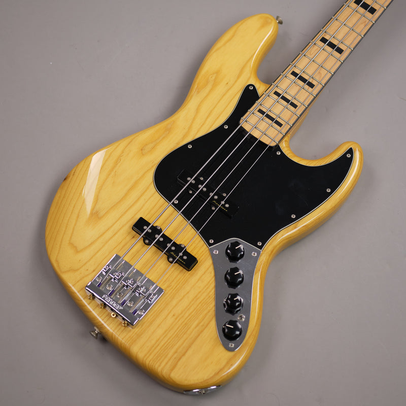 2016 Fender Deluxe Active Bass (Mexico, Natural, Fender case)