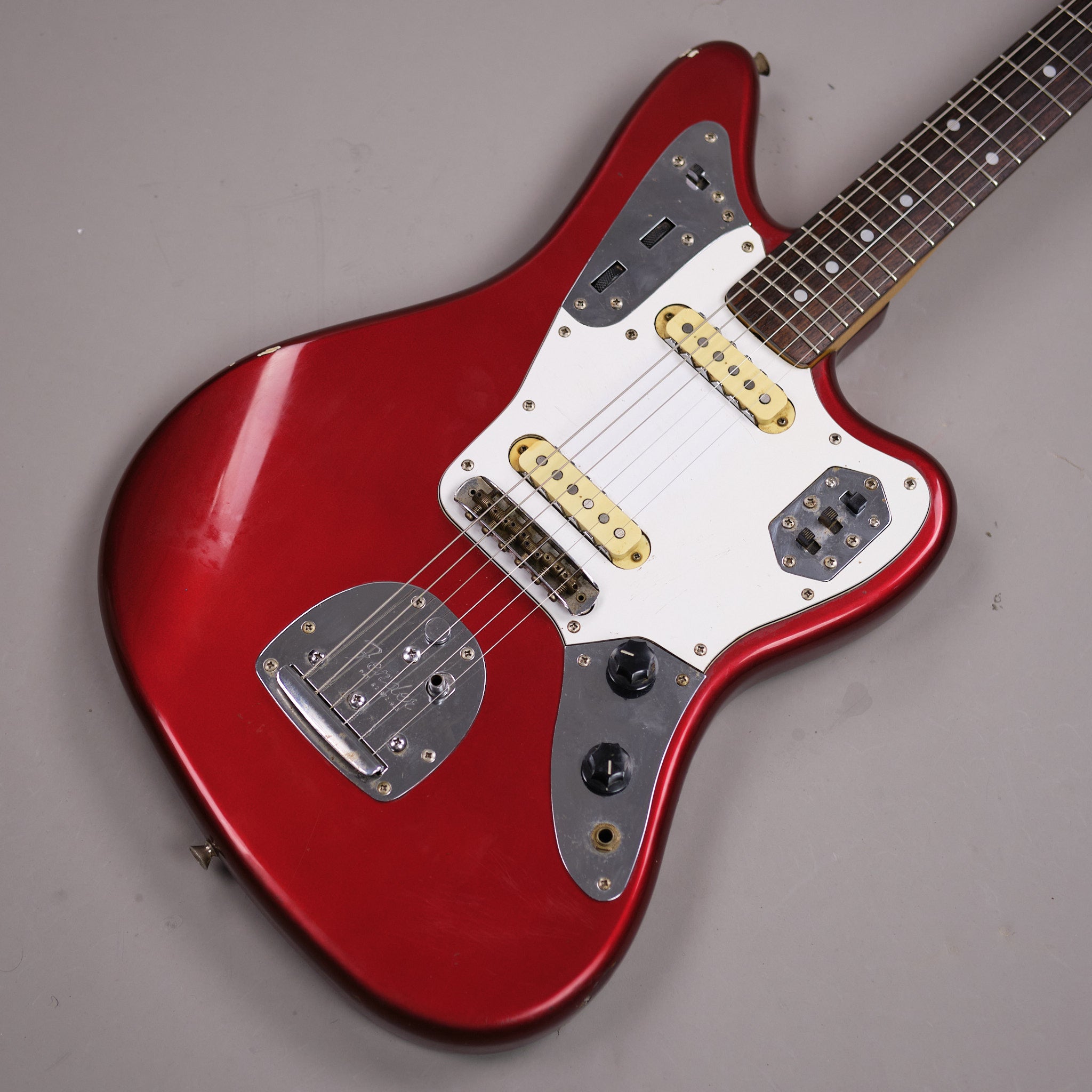 1991 Fender Jaguar (Japan, Candy Apple Red)