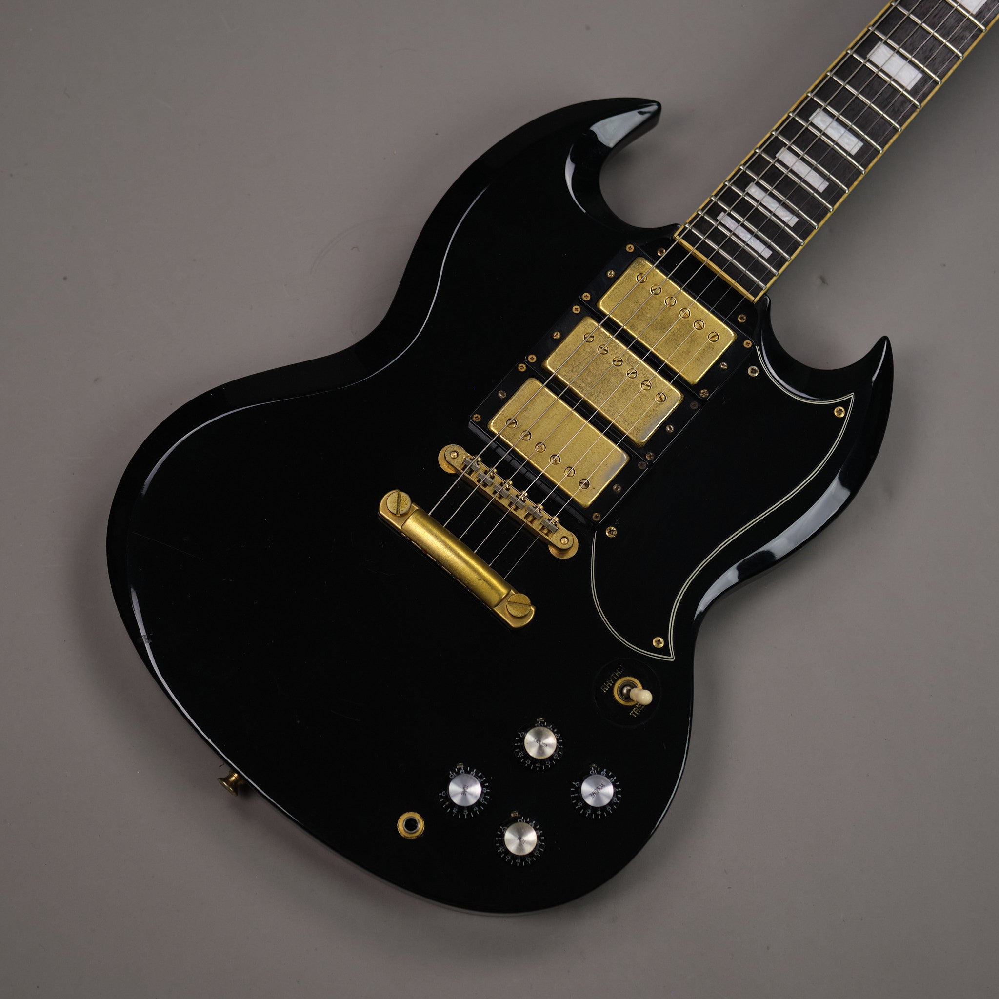 c1990s Burny SG Custom (Japan, Black)