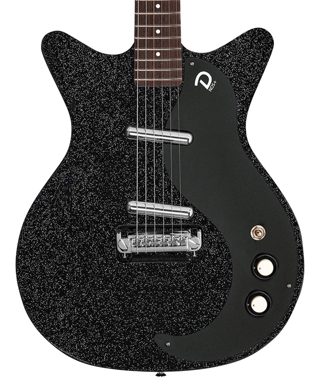 Danelectro '59 Blackout (Korea, Black Metal Flake, No Binding)