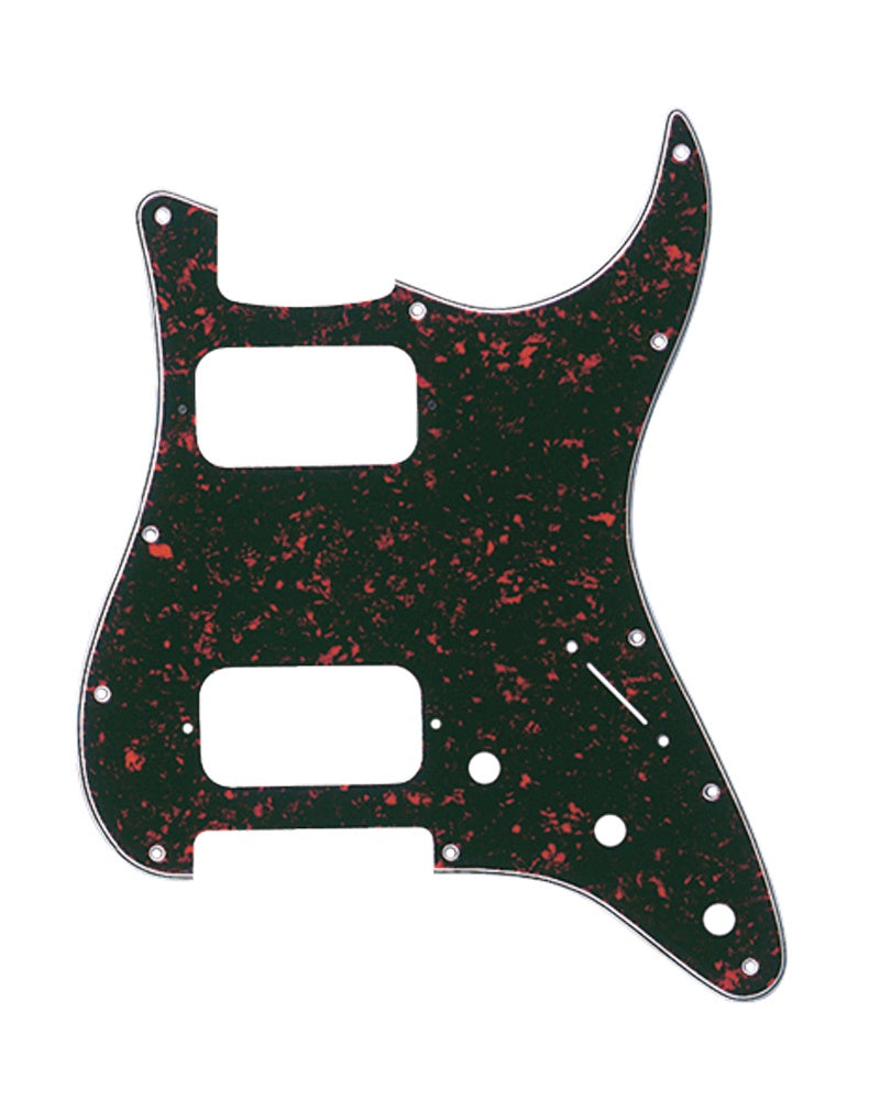 Fender Pickguard H/H Stratocaster (11-Hole Mount, Brown Tortoise Shell, 4-Ply)