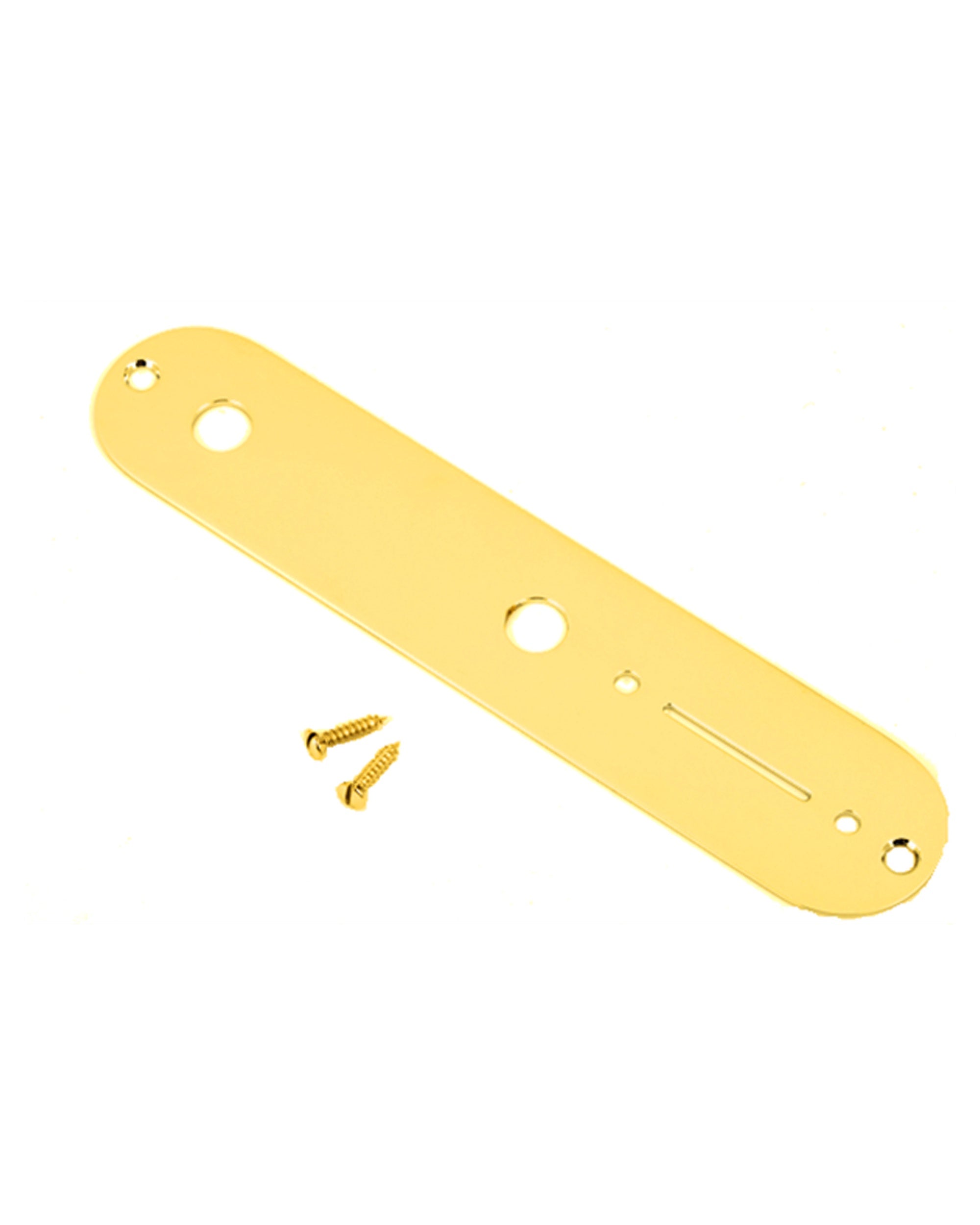 Fender Vintage Telecaster Control Plate, 2-Hole (Gold)