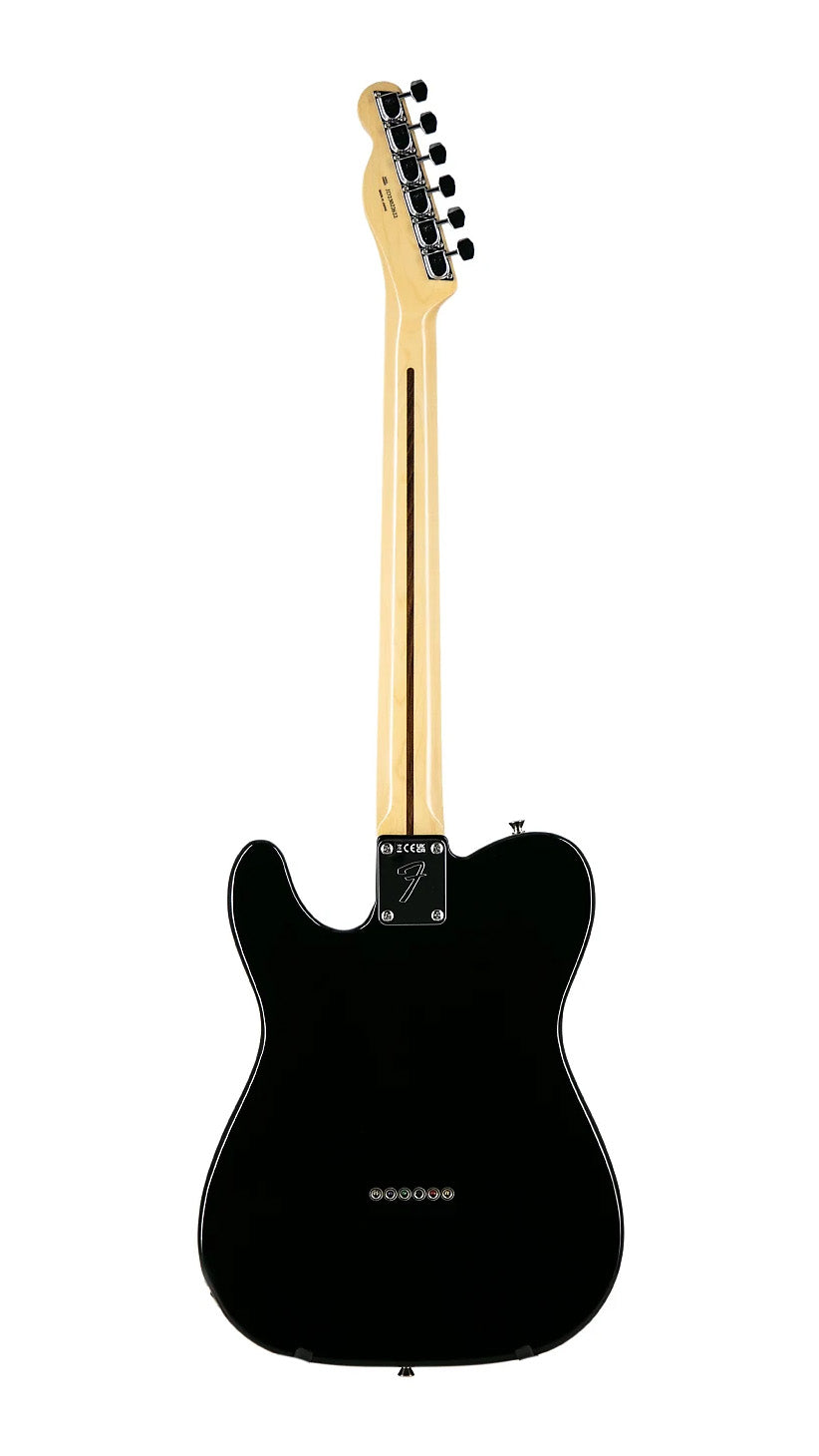 Fender FSR Collection Traditional 60s Telecaster Thinline Electric Guitar (Maple FB, Black)