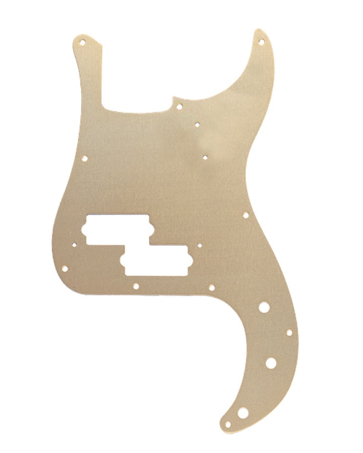 Fender Pickguard for '57 Precision Bass® (10-Hole Mount, Gold Anodized, 1-Ply)