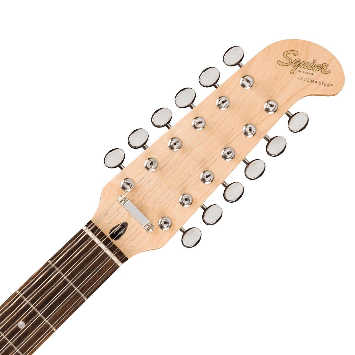 Squier Paranormal Jazzmaster XII (Laurel Fingerboard, Tortoiseshell Pickguard, Olympic White)