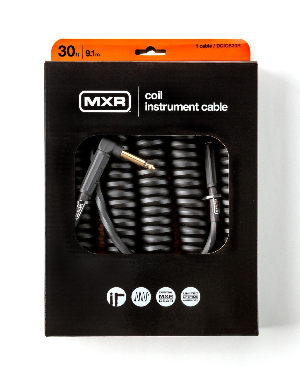 MXR 30ft Coil Instrument Cable