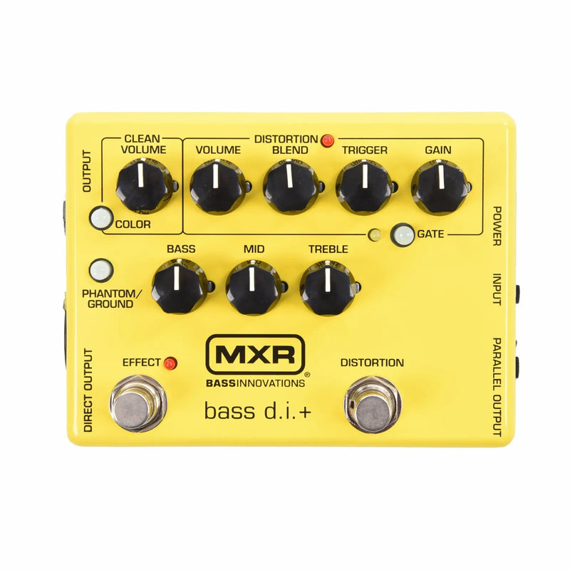 MXR M80 Special Edition Yellow Bass DI+ (M80Y)