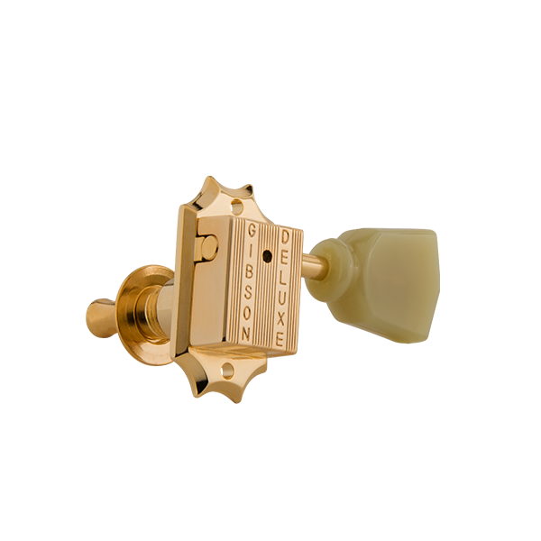 Gibson Deluxe Green Key Tuner Set (Gold)