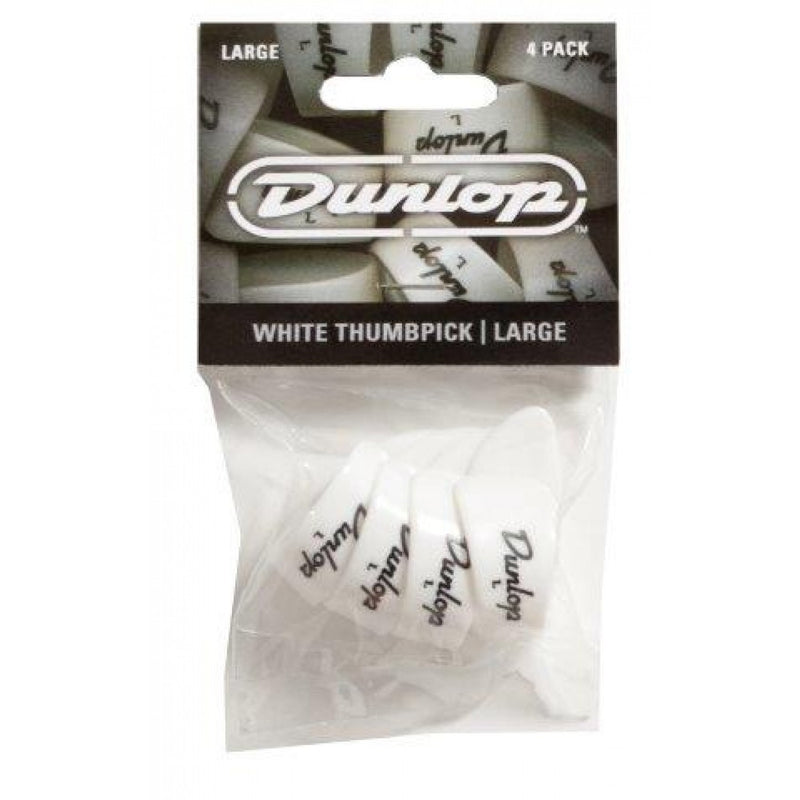 Dunlop White Thumbpick Player Pack