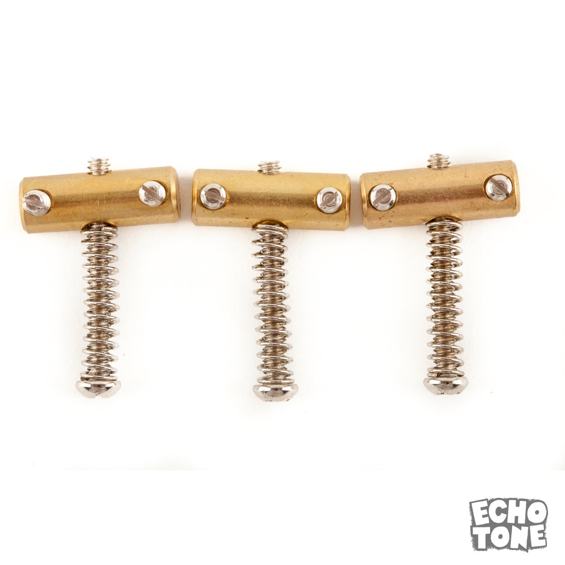 Fender American Vintage Telecaster Compensated Bridge Saddles (Brass, 3)