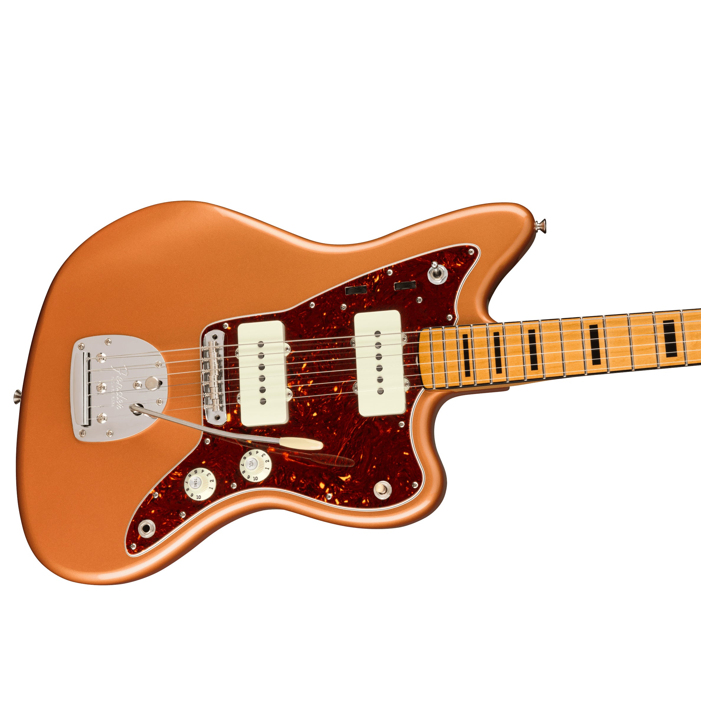Fender Troy Van Leeuwen Jazzmaster (Bound Maple Fingerboard, Copper Age)