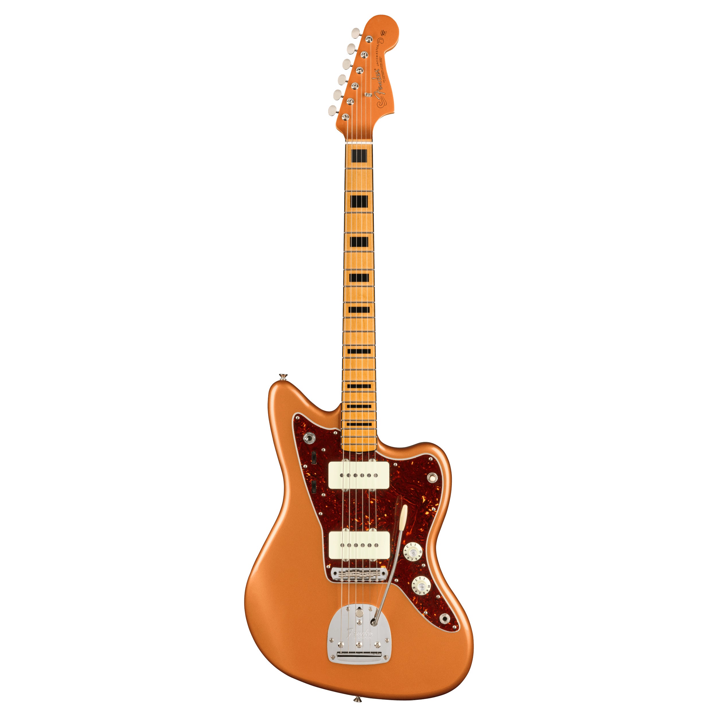 Fender Troy Van Leeuwen Jazzmaster (Bound Maple Fingerboard, Copper Age)