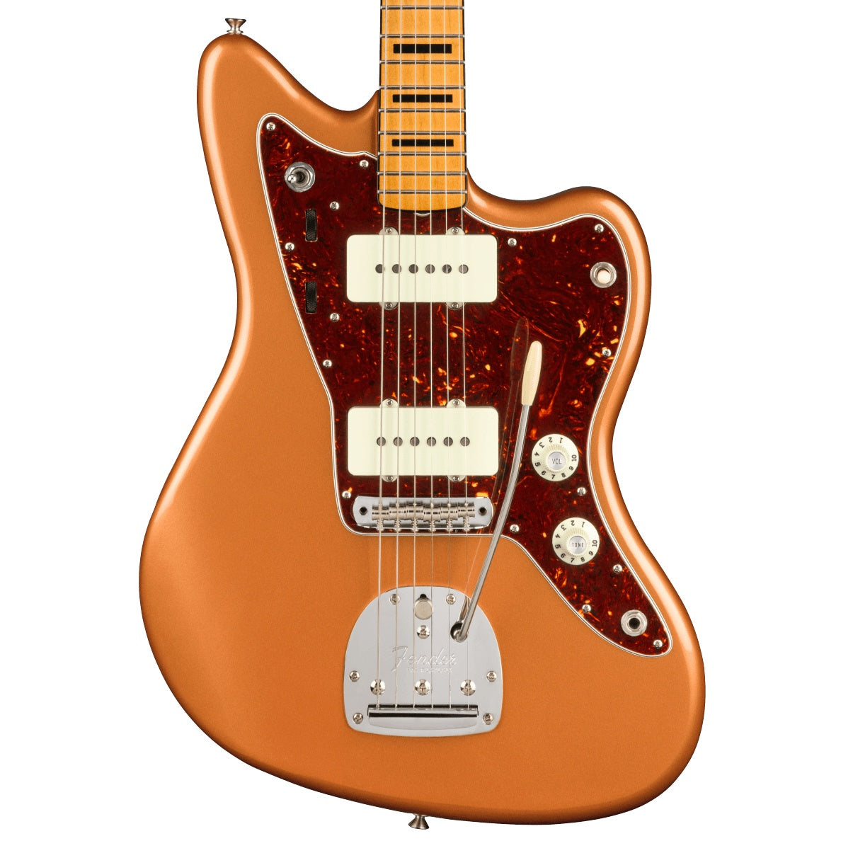 Fender Troy Van Leeuwen Jazzmaster (Bound Maple Fingerboard, Copper Age)