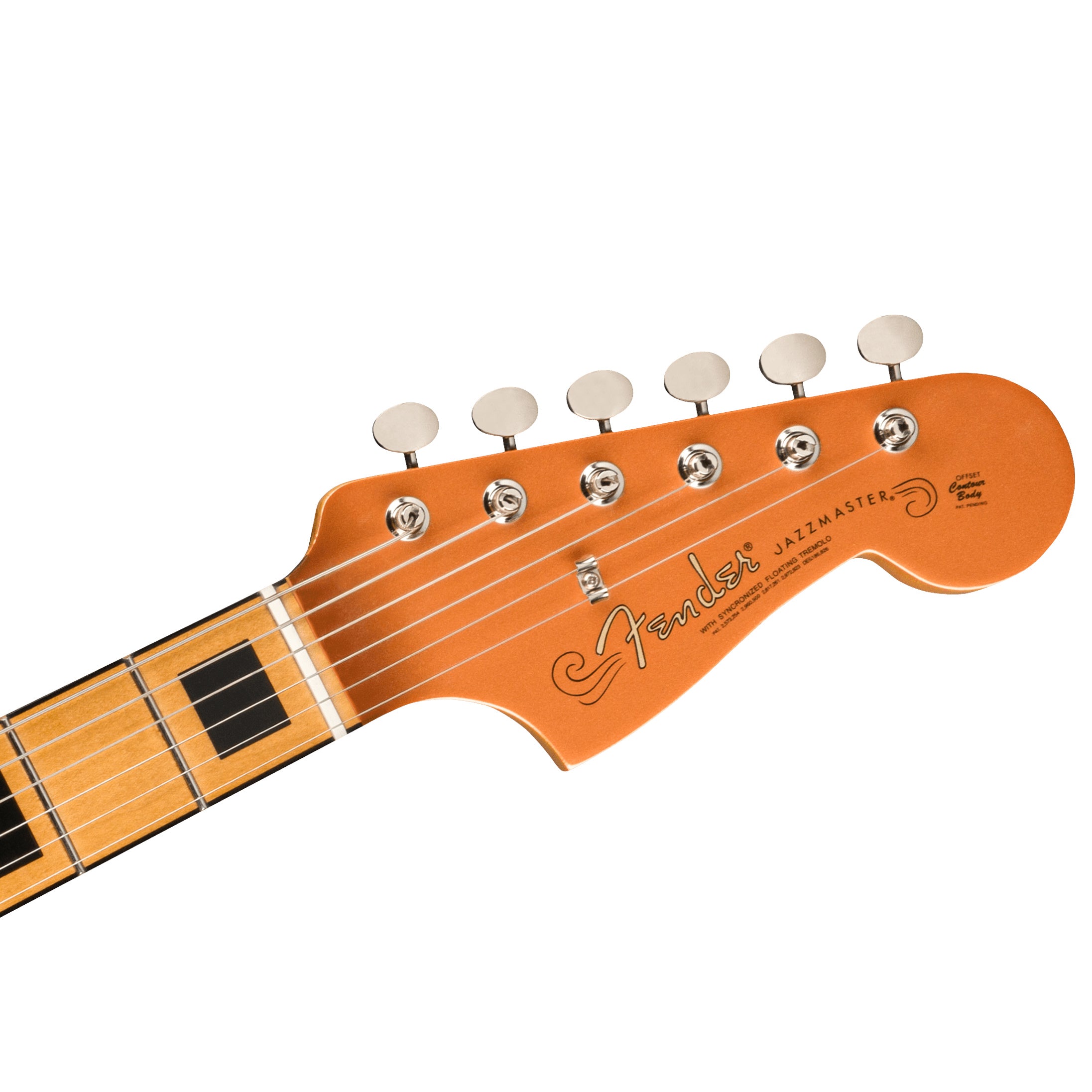 Fender Troy Van Leeuwen Jazzmaster (Bound Maple Fingerboard, Copper Age)