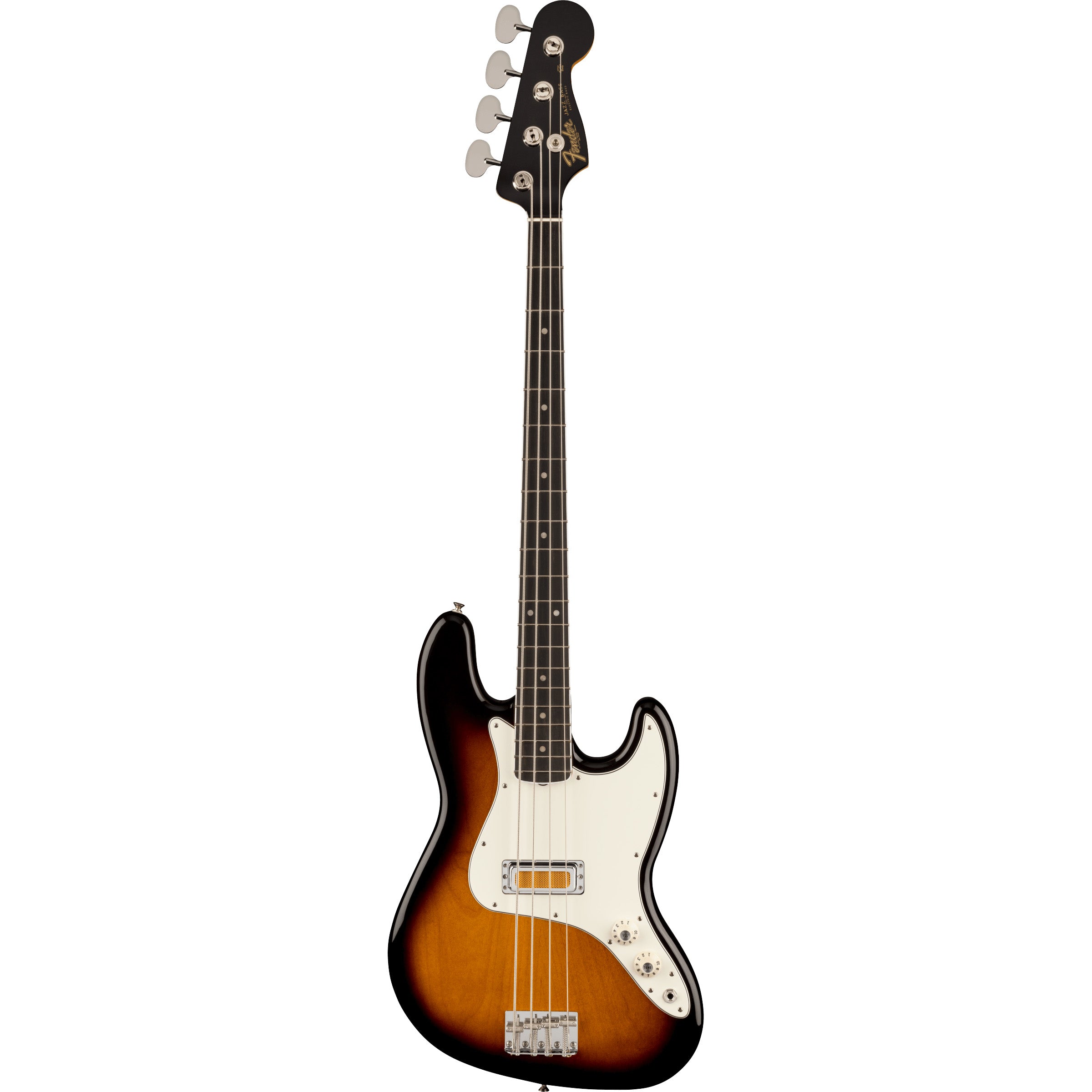 Fender Gold Foil Jazz Bass (Ebony Fingerboard, Sunburst)