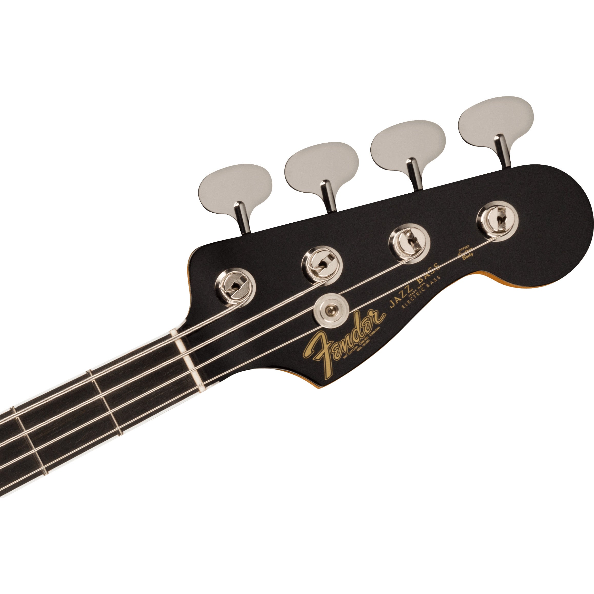 Fender Gold Foil Jazz Bass (Ebony Fingerboard, Sunburst)