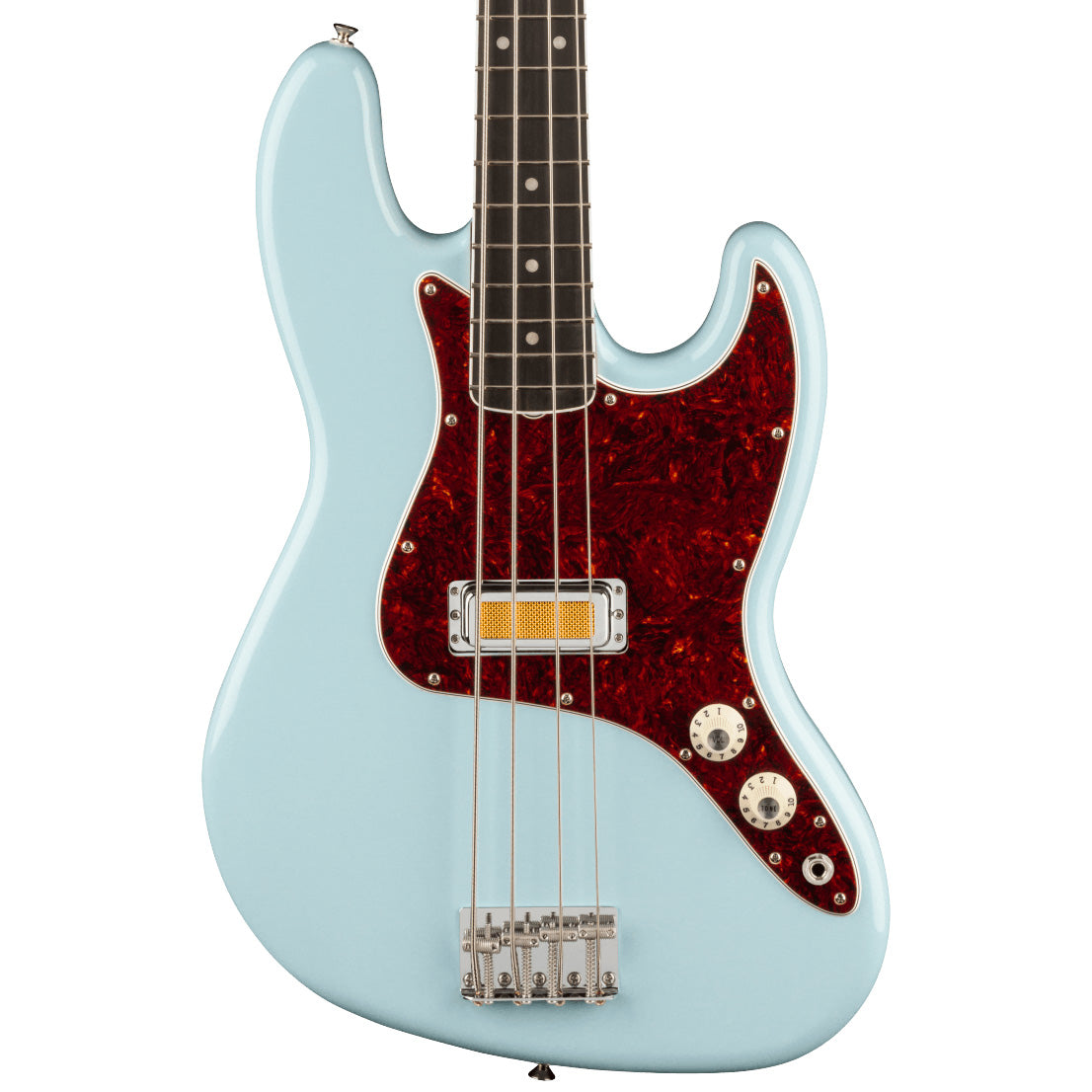 Fender Gold Foil Jazz Bass (Ebony Fingerboard, Sonic Blue)