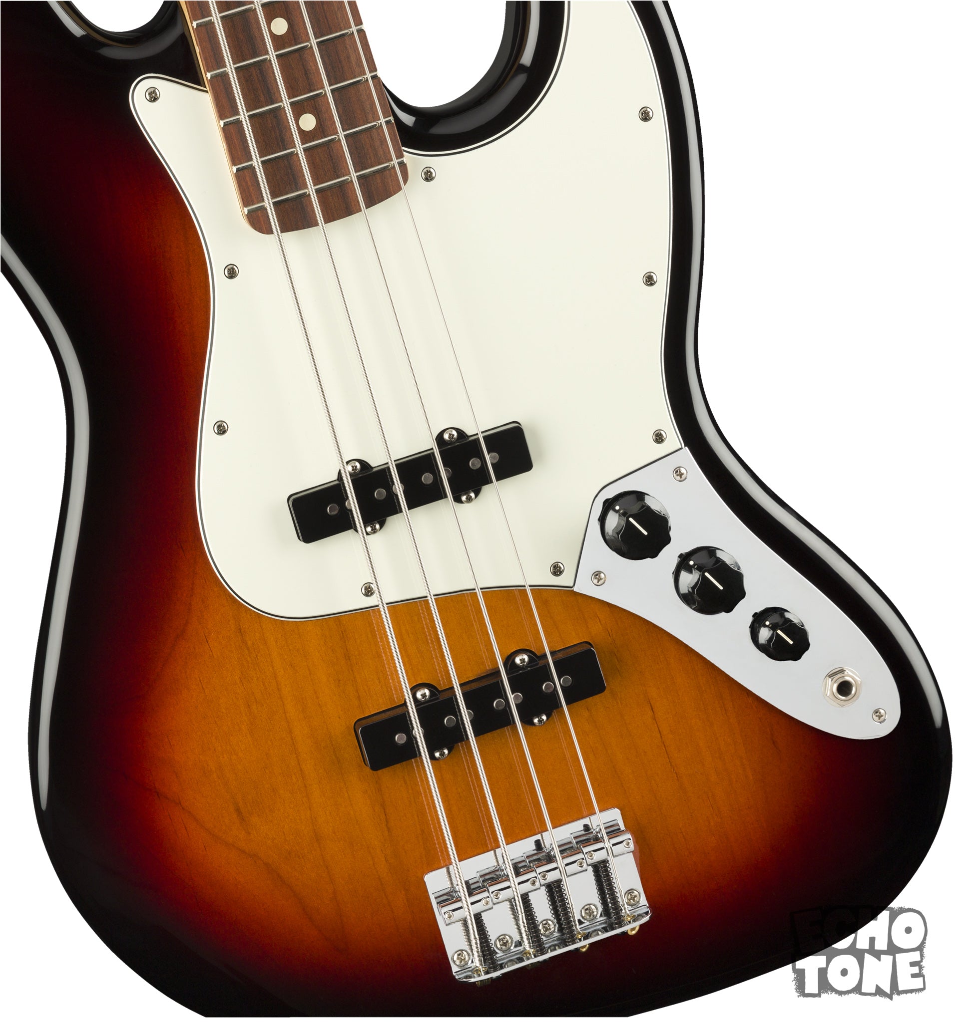 Fender Player Jazz Bass (Pau Ferro Fingerboard, 3-Color Sunburst)