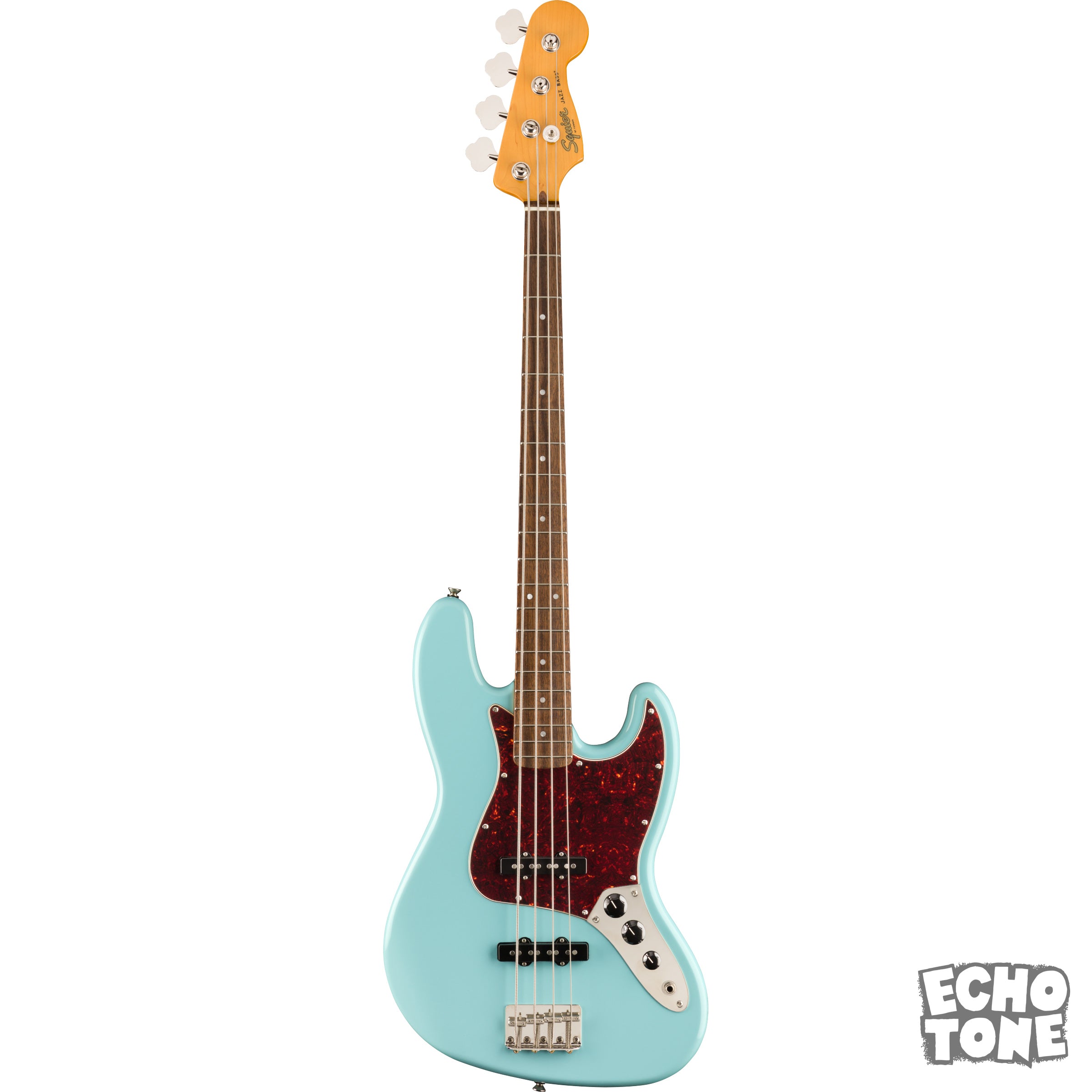 Squier Classic Vibe '60s Jazz Bass (Laurel Fingerboard, Daphne Blue)