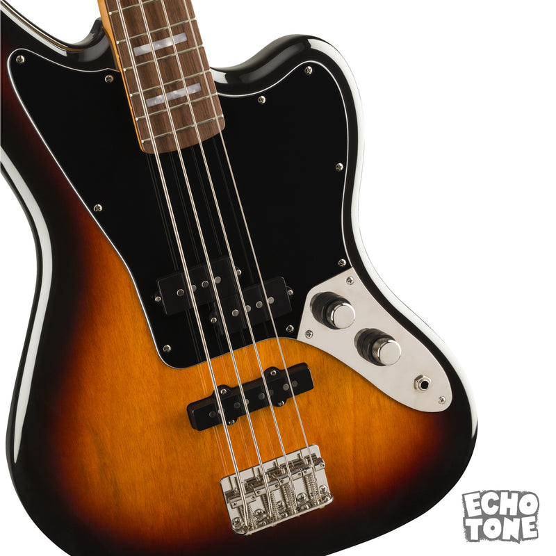 Squier Classic Vibe Jaguar Bass (Laurel Fingerboard, 3-Color Sunburst)