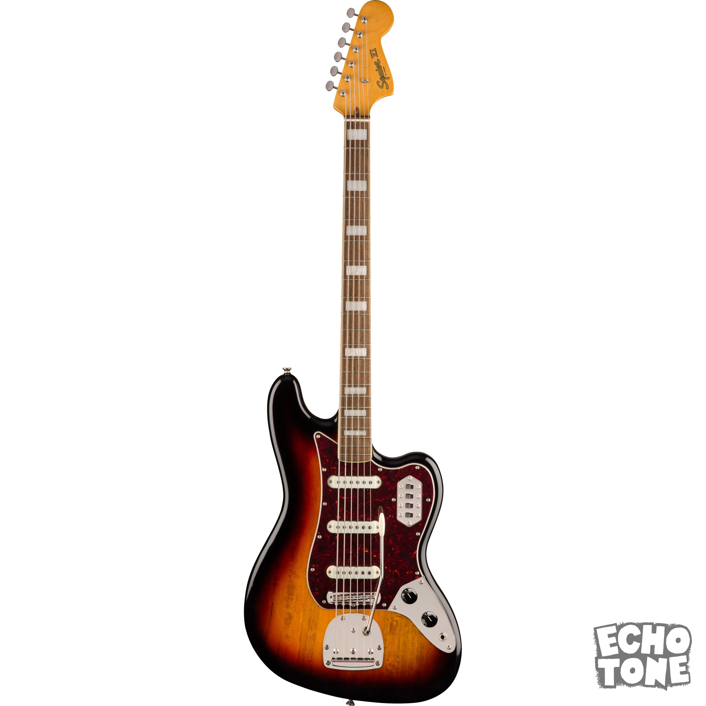 Squier Classic Vibe Bass VI (Laurel Fingerboard, 3-Color Sunburst)
