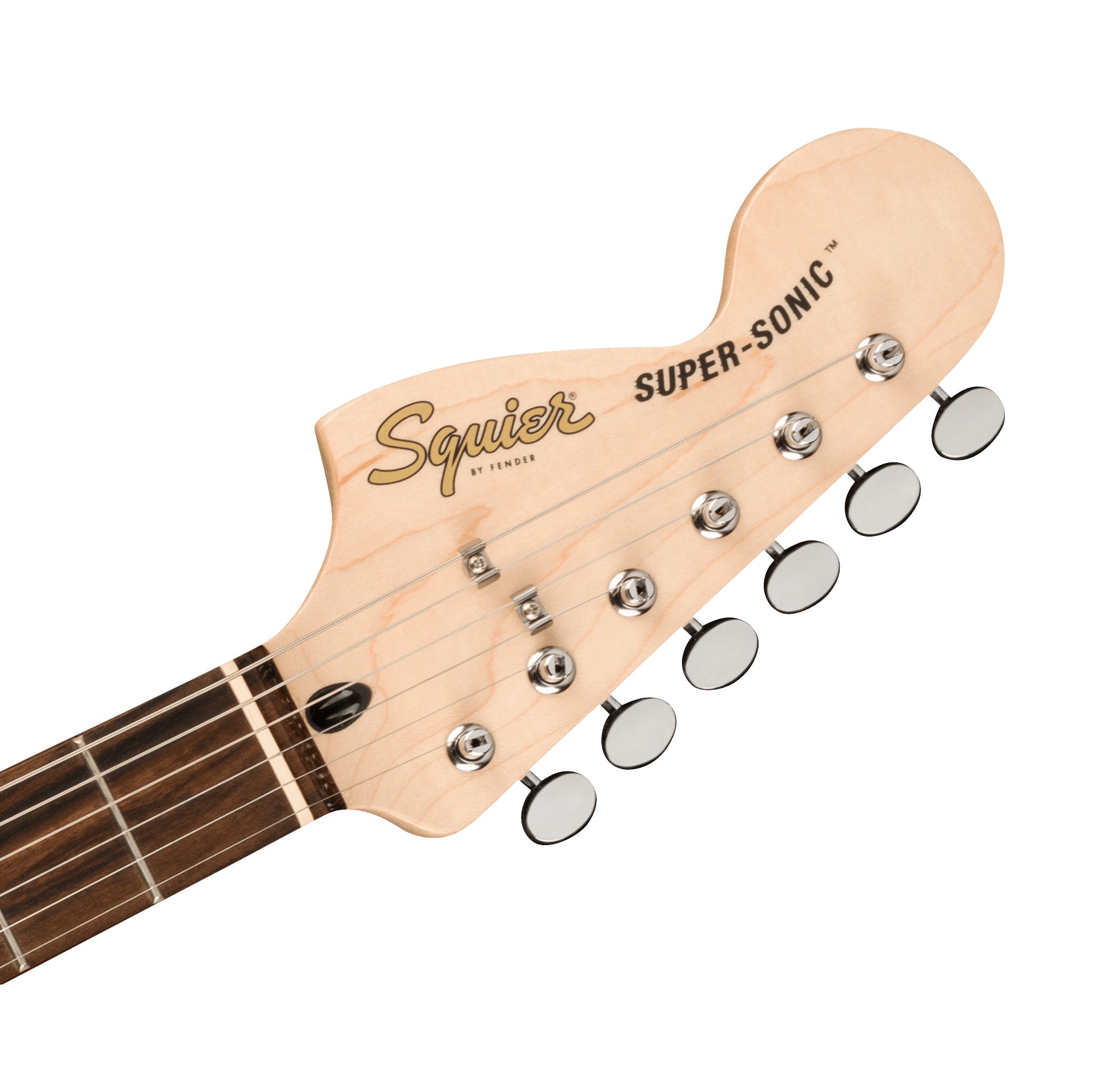 Squier Paranormal Super-Sonic (Laurel Fingerboard, Tortoiseshell Pickguard, Shell Pink)
