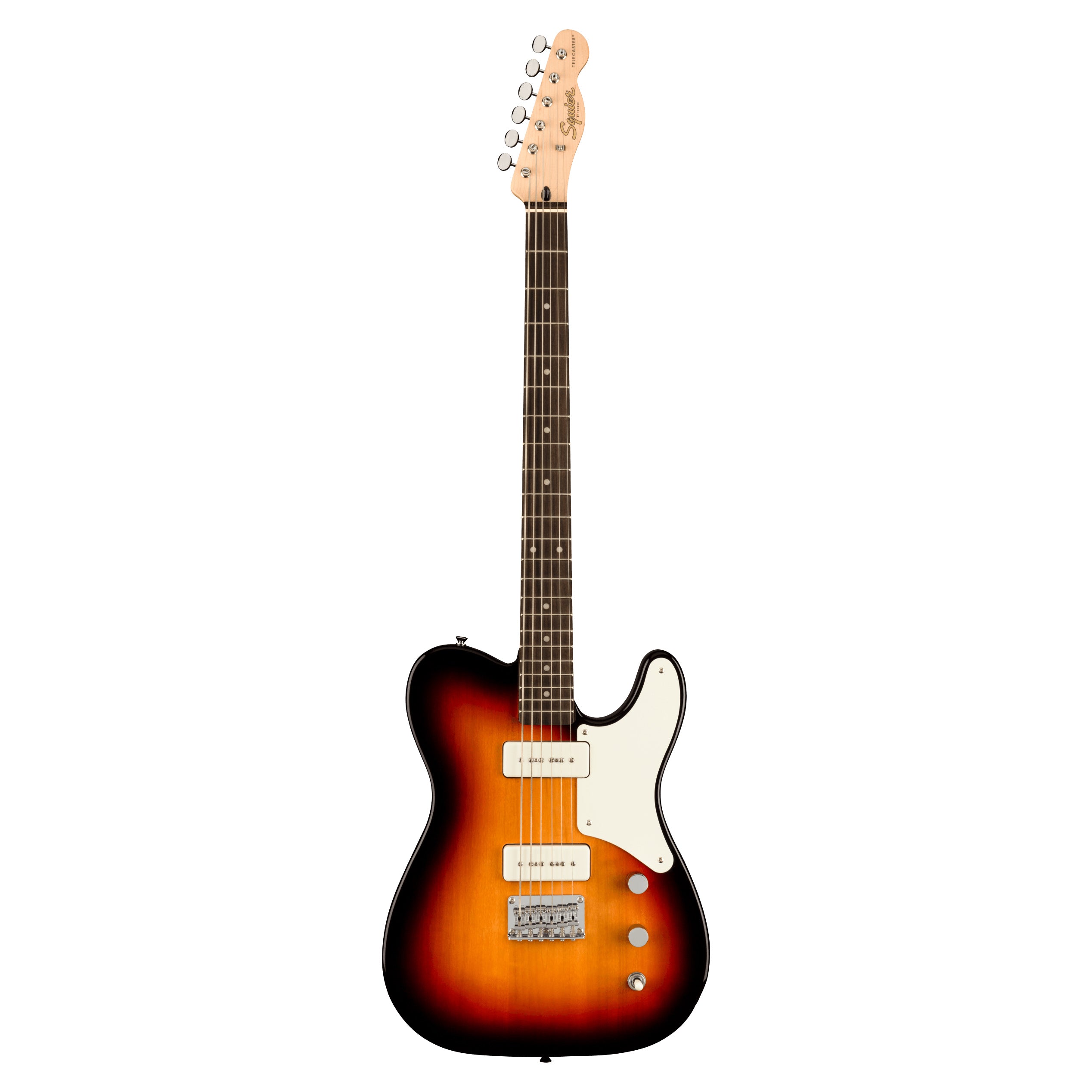 Squier Paranormal Baritone Cabronita Telecaster (Laurel Fingerboard, Parchment Pickguard, 3-Color Sunburst)