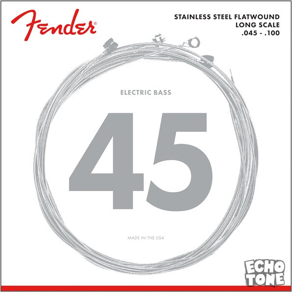 Fender 9050 Stainless Steel Flatwound Bass Strings