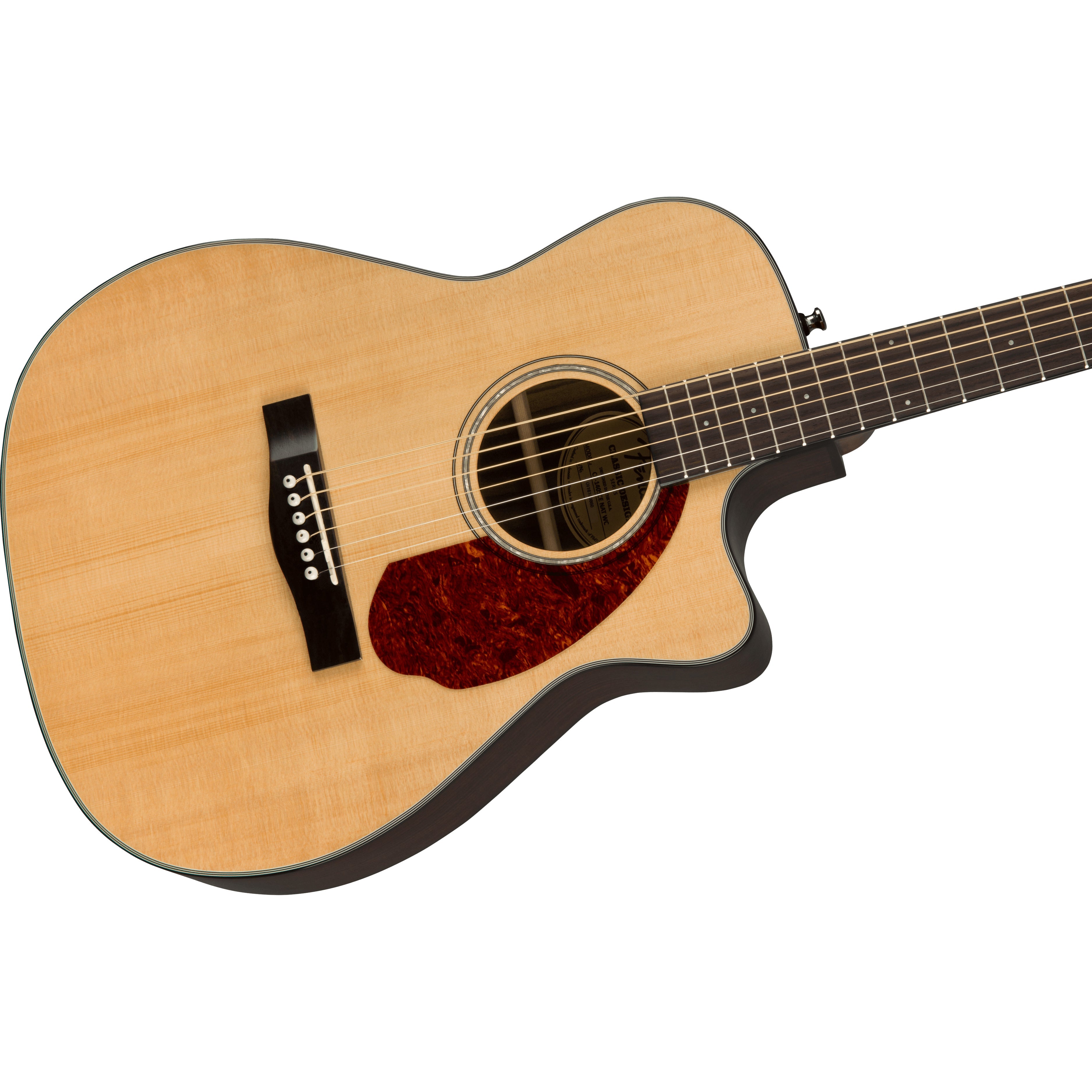 Fender CC-140SCE Concert (Natural Gloss, Hardcase)