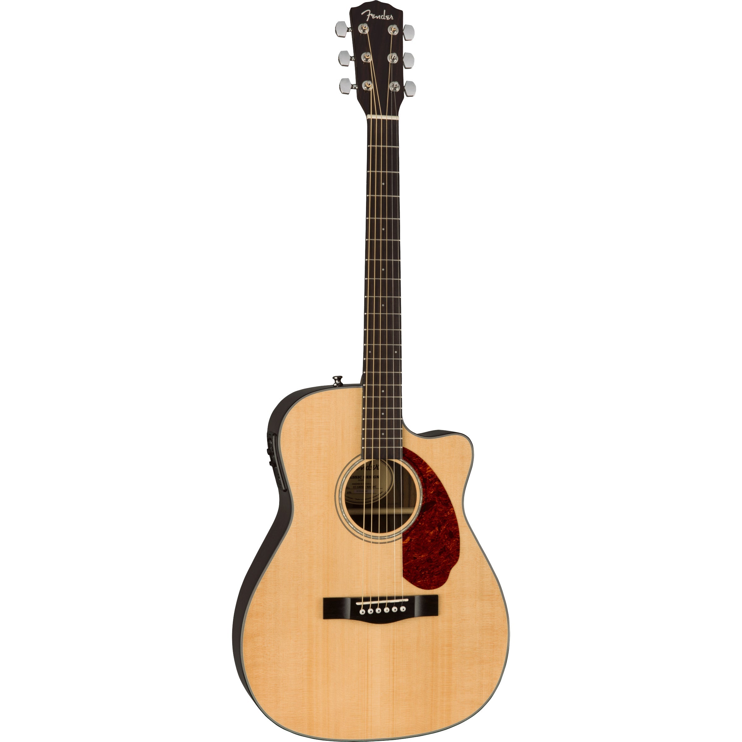 Fender CC-140SCE Concert (Natural Gloss, Hardcase)