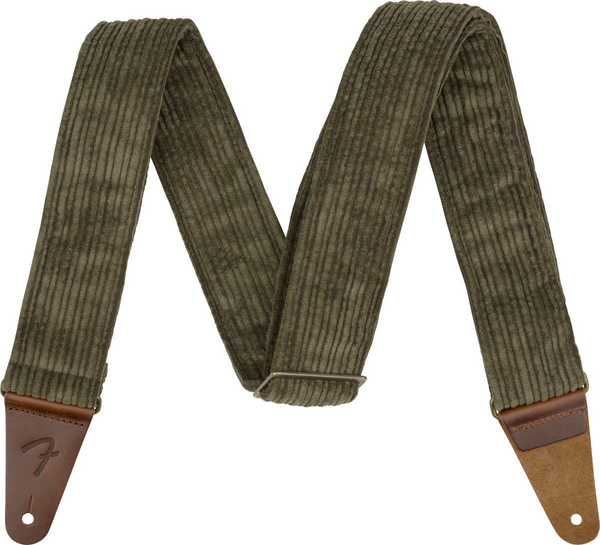 Fender 2" Corduroy Strap (Antique Olive)